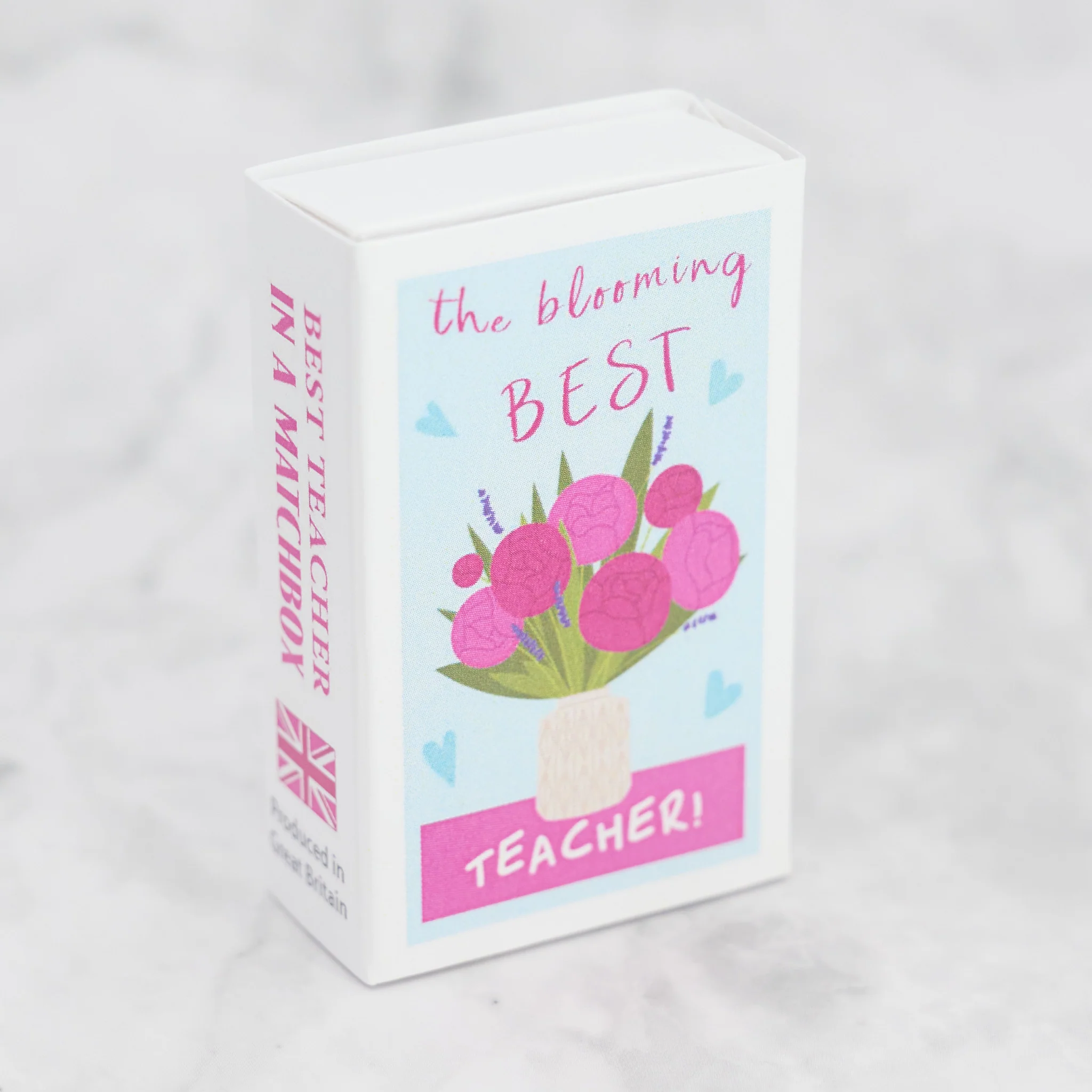 Blooming Best Teacher Vase In A Matchbox - Image 5