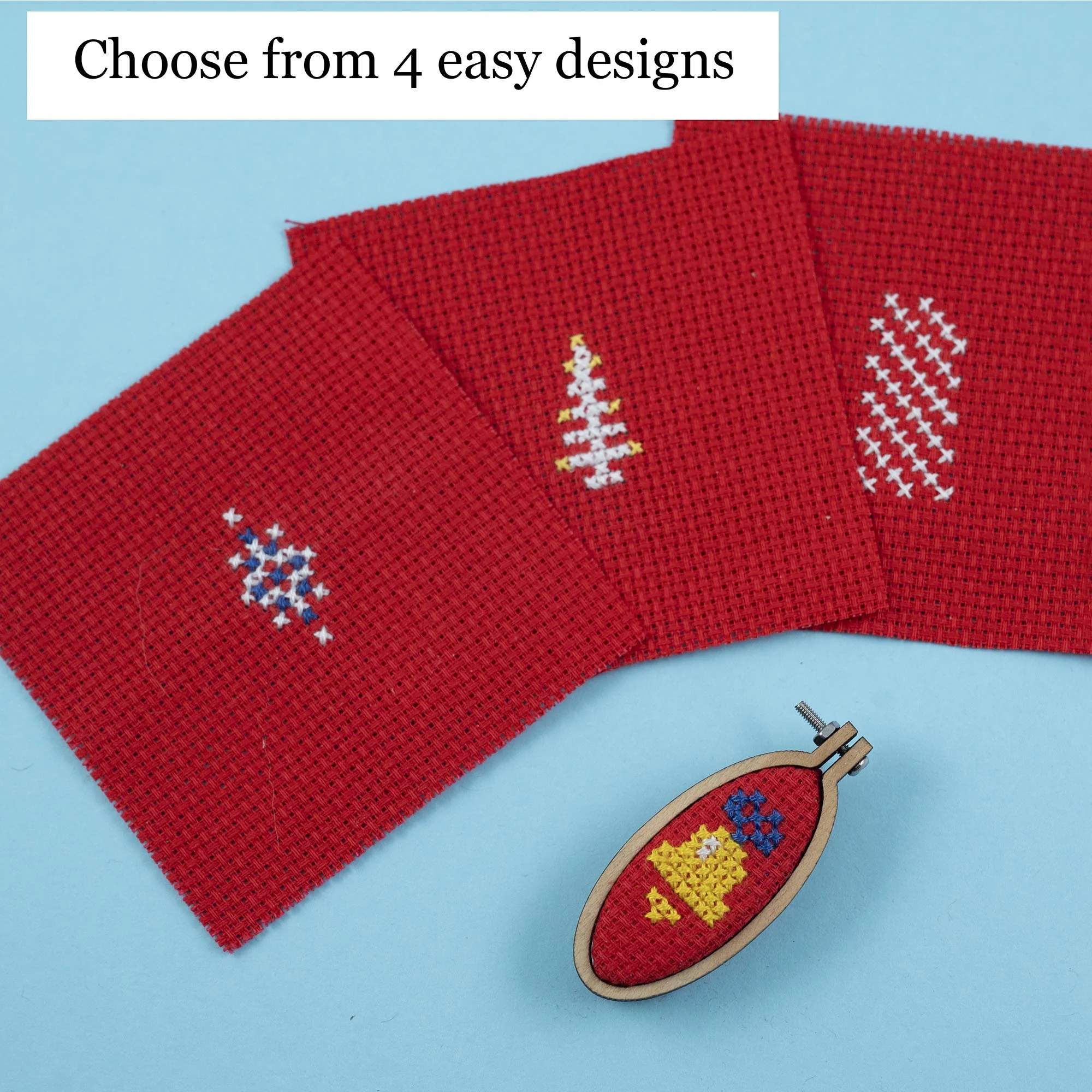Make Your Own Christmas Bauble Noel Cross Stitch Kit - Image 4