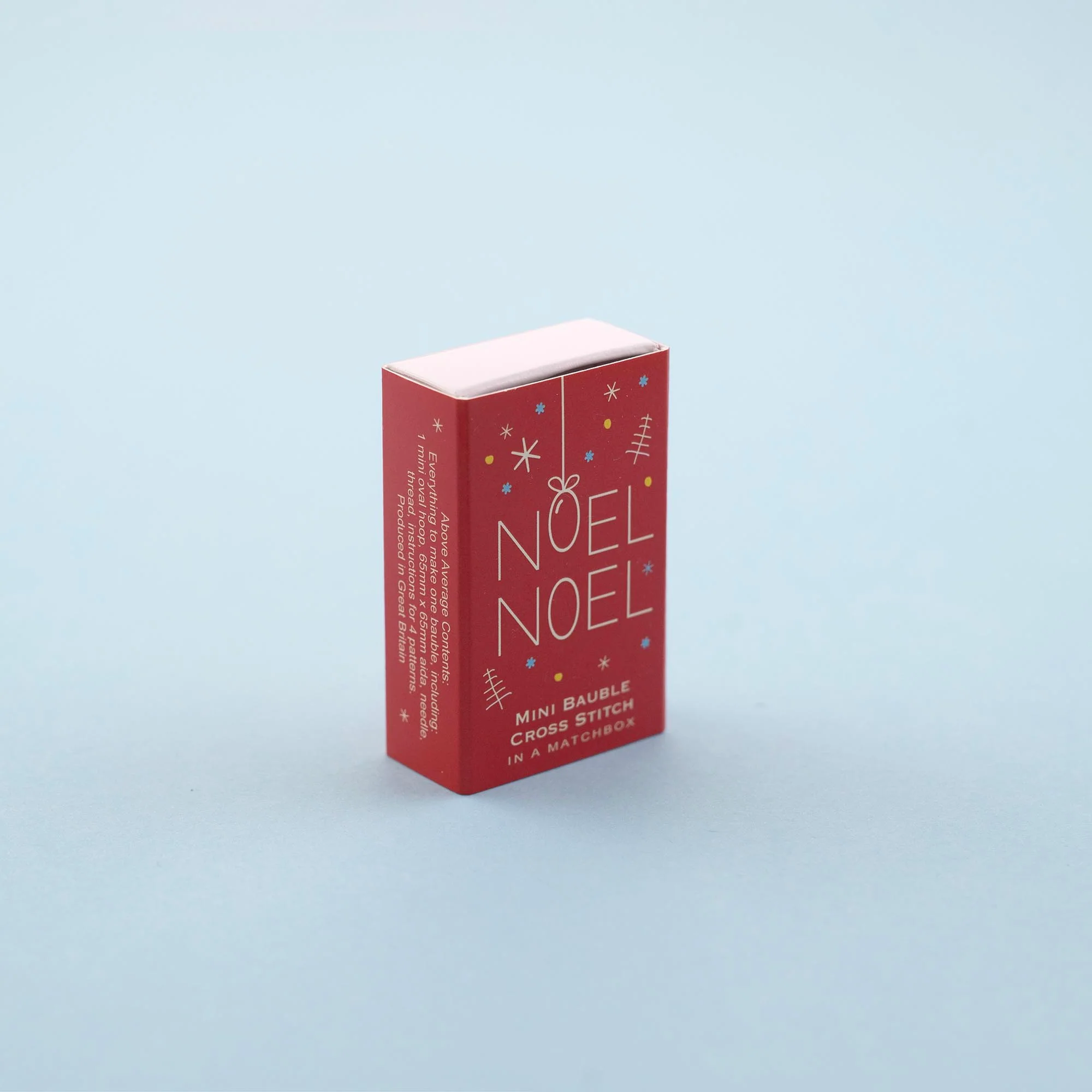 Make Your Own Christmas Bauble Noel Cross Stitch Kit - Image 7