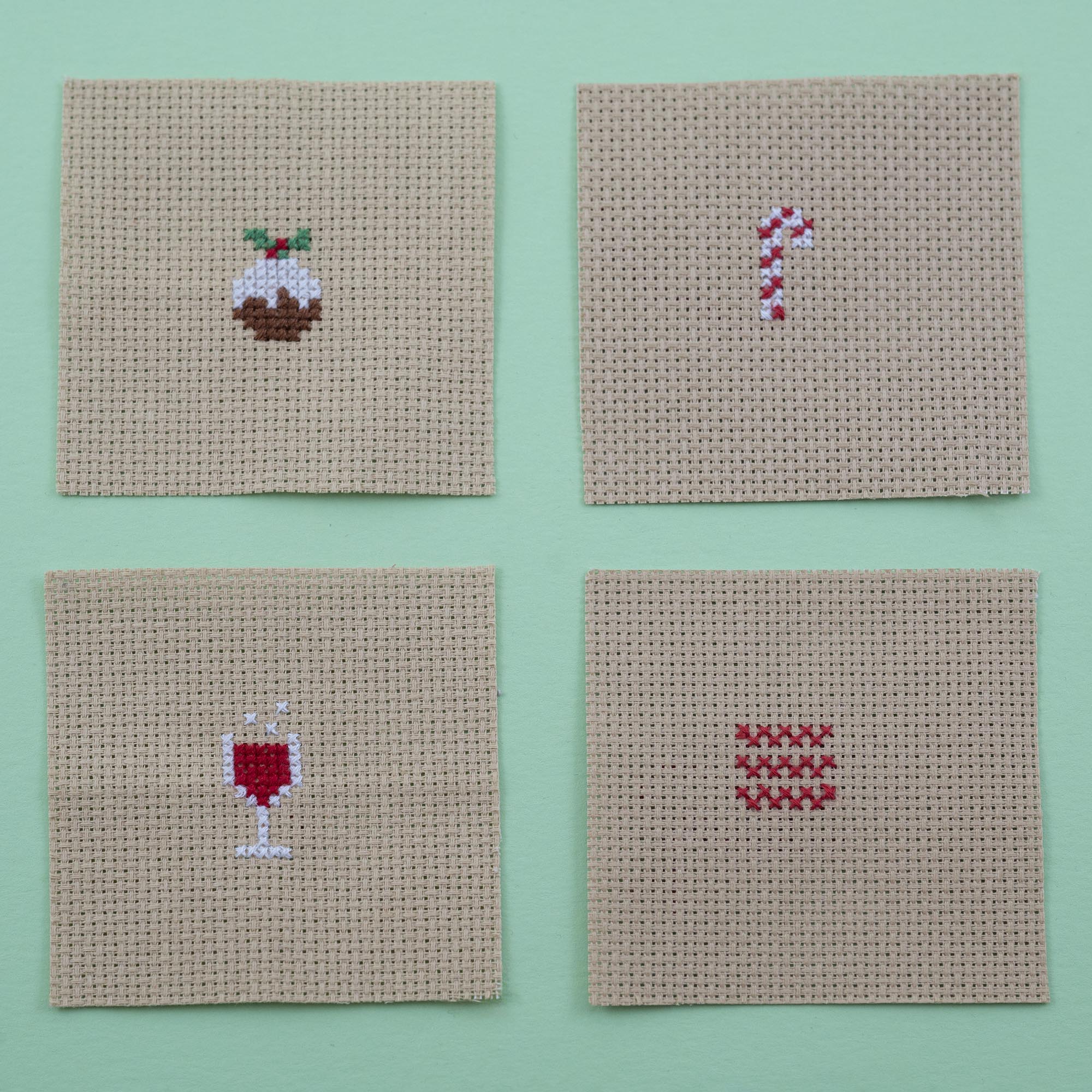 Make Your Own Christmas Bauble Seasons Greetings Cross Stitch Kit - Image 7