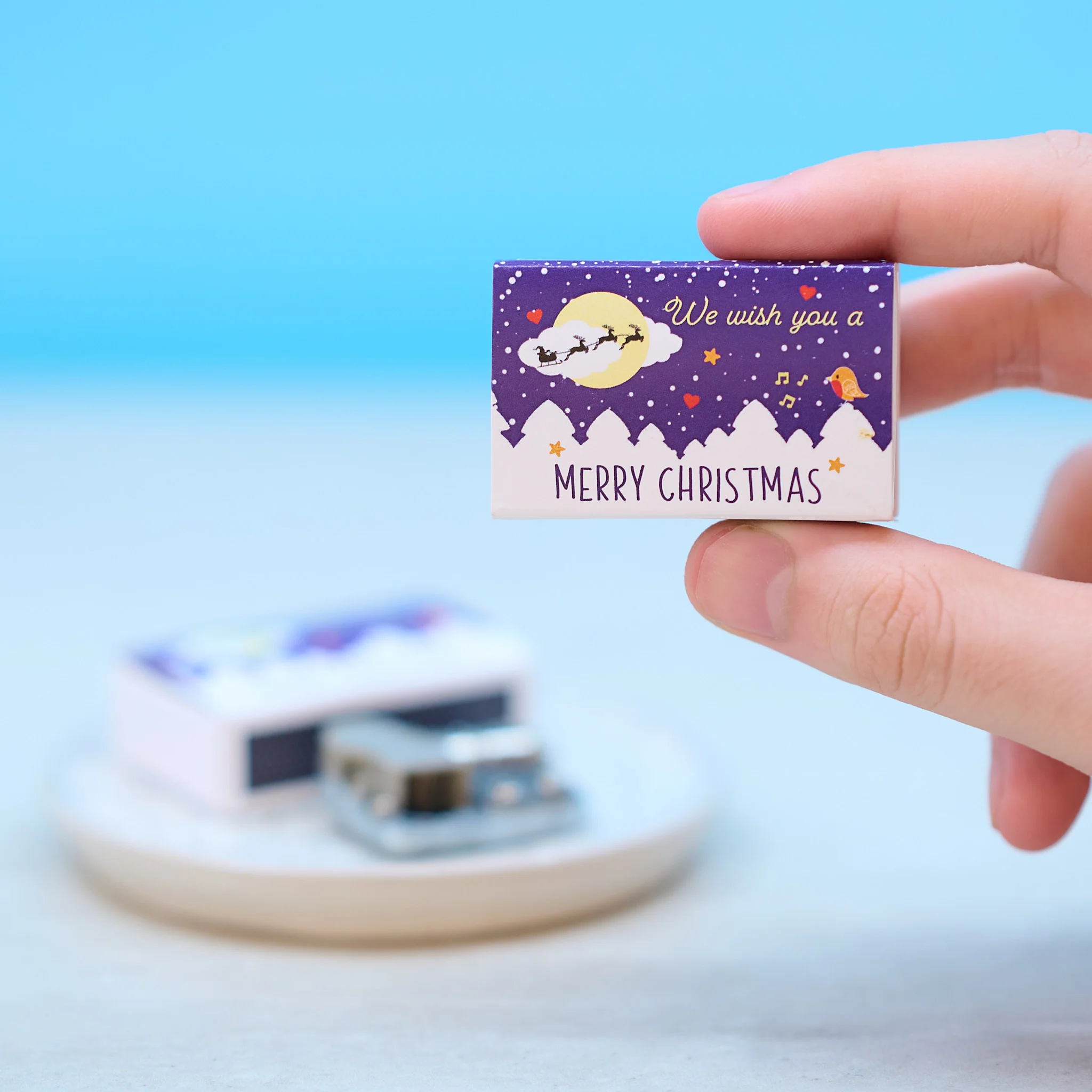 Christmas Music Box Kit In A Matchbox