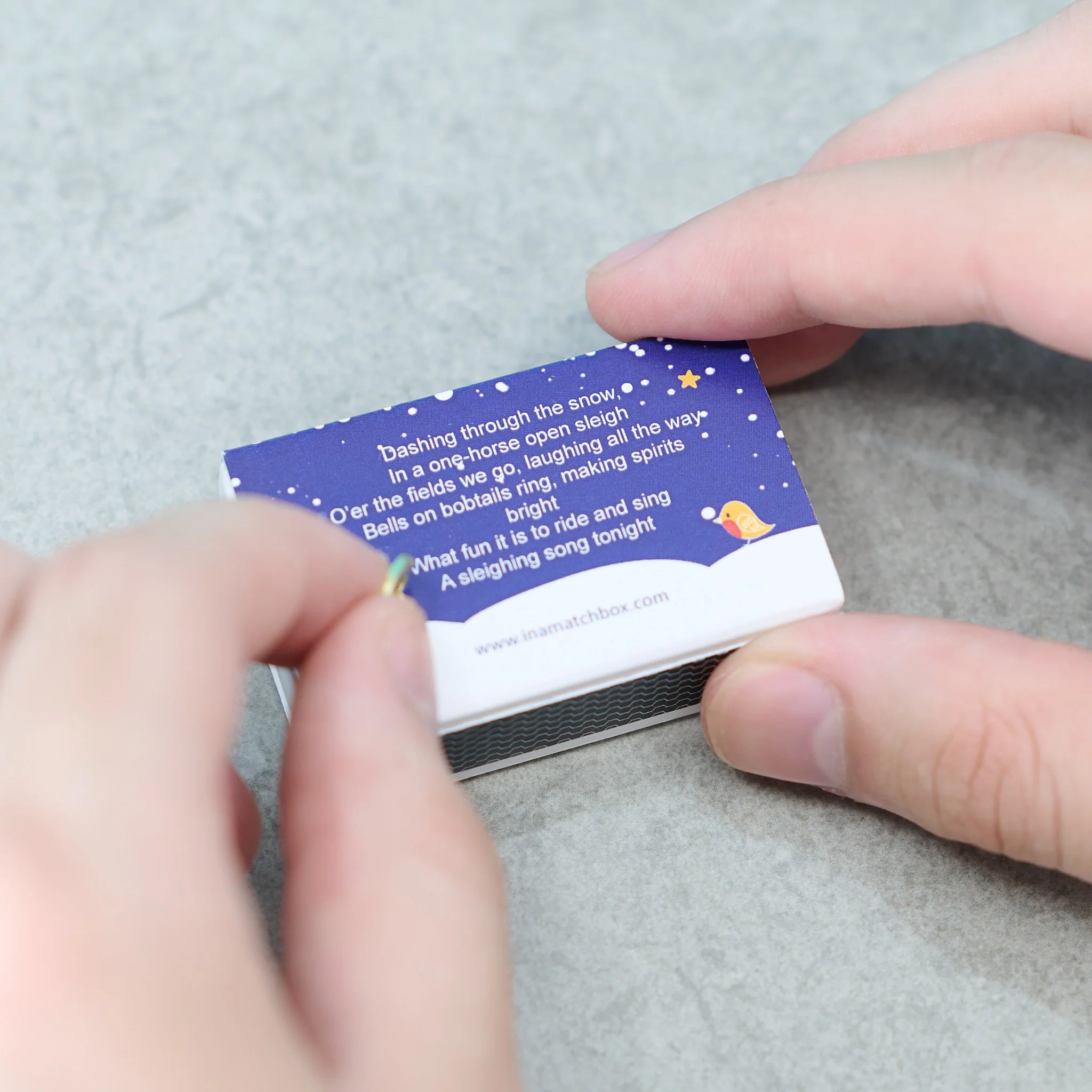 Christmas Music Box Kit In A Matchbox - Image 11