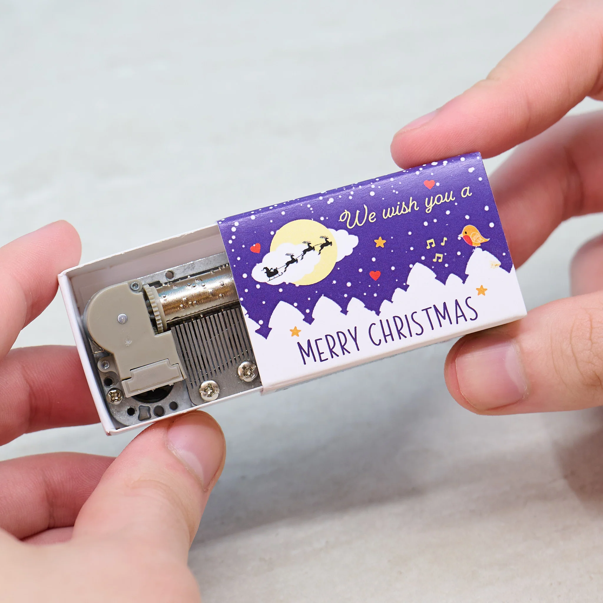 Christmas Music Box Kit In A Matchbox - Image 2