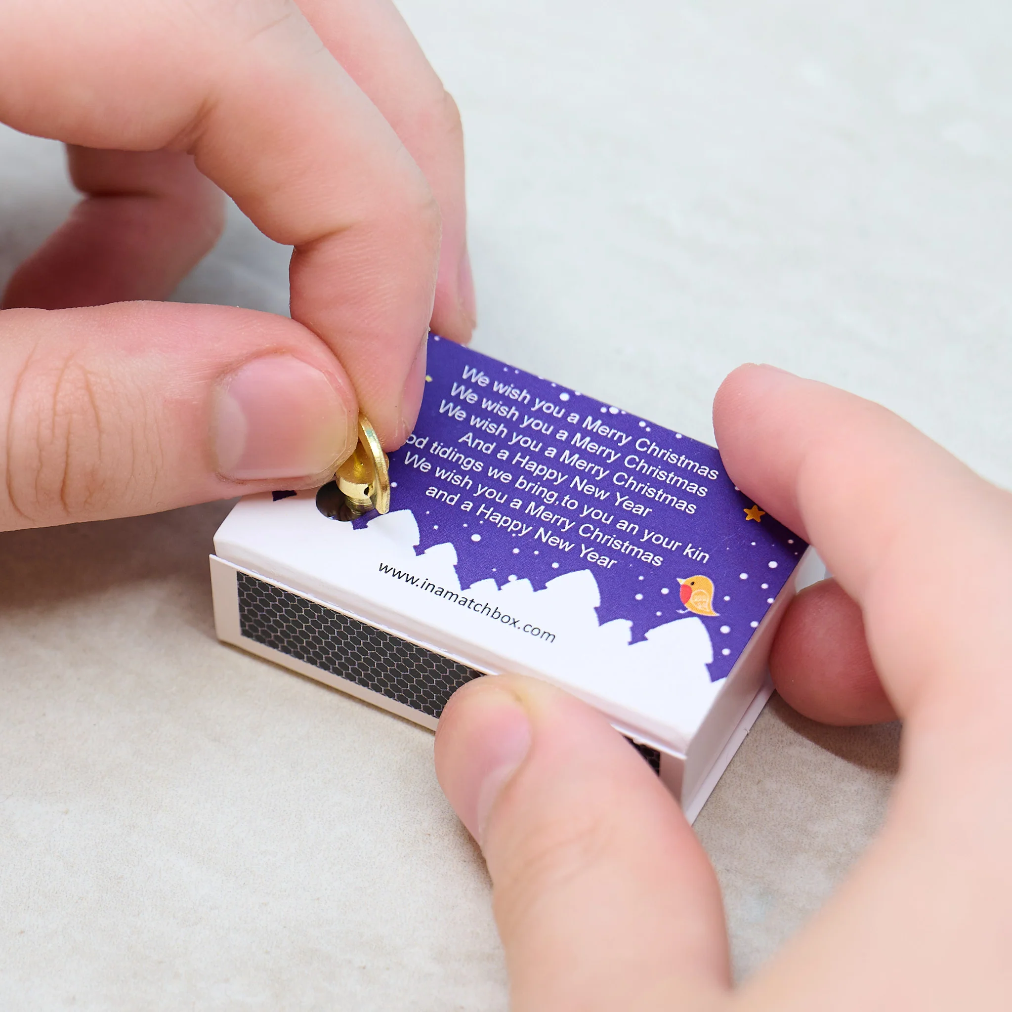 Christmas Music Box Kit In A Matchbox - Image 3