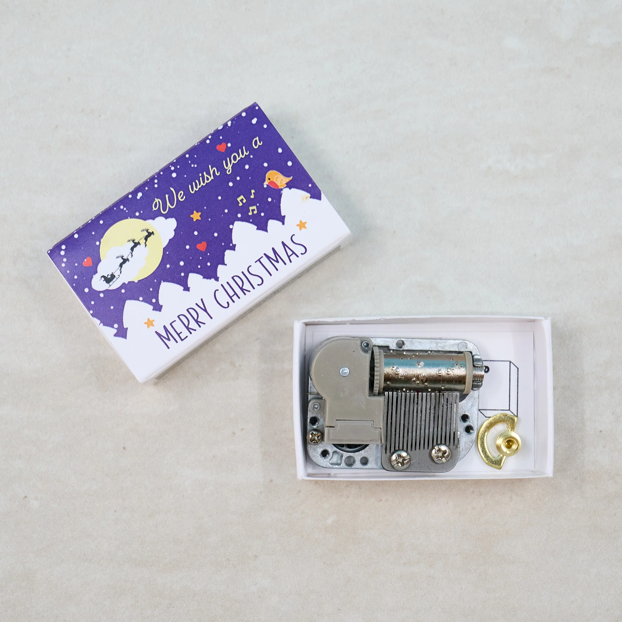 Christmas Music Box Kit In A Matchbox - Image 5