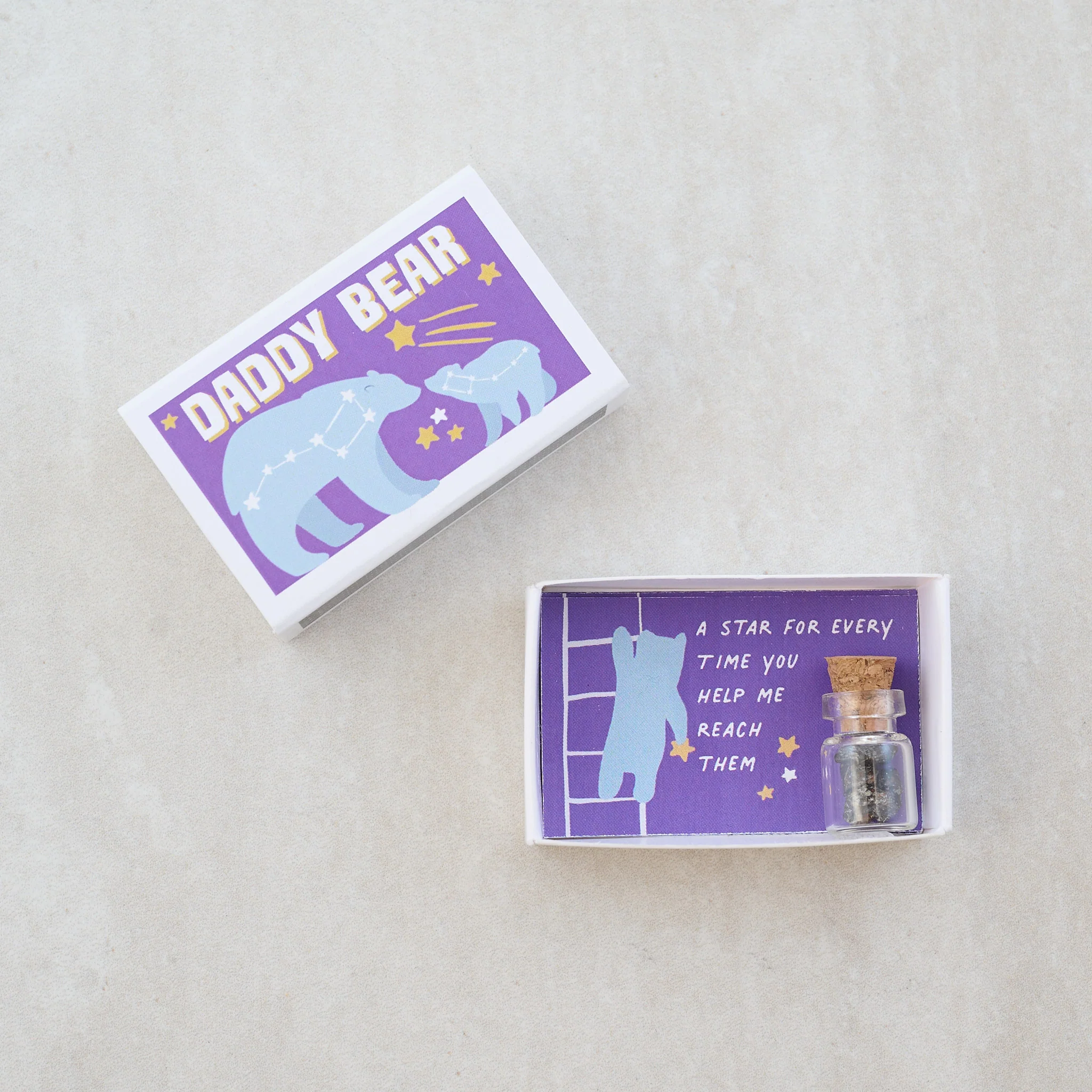 Daddy Bear Meteorite Gift In A Matchbox - Image 4
