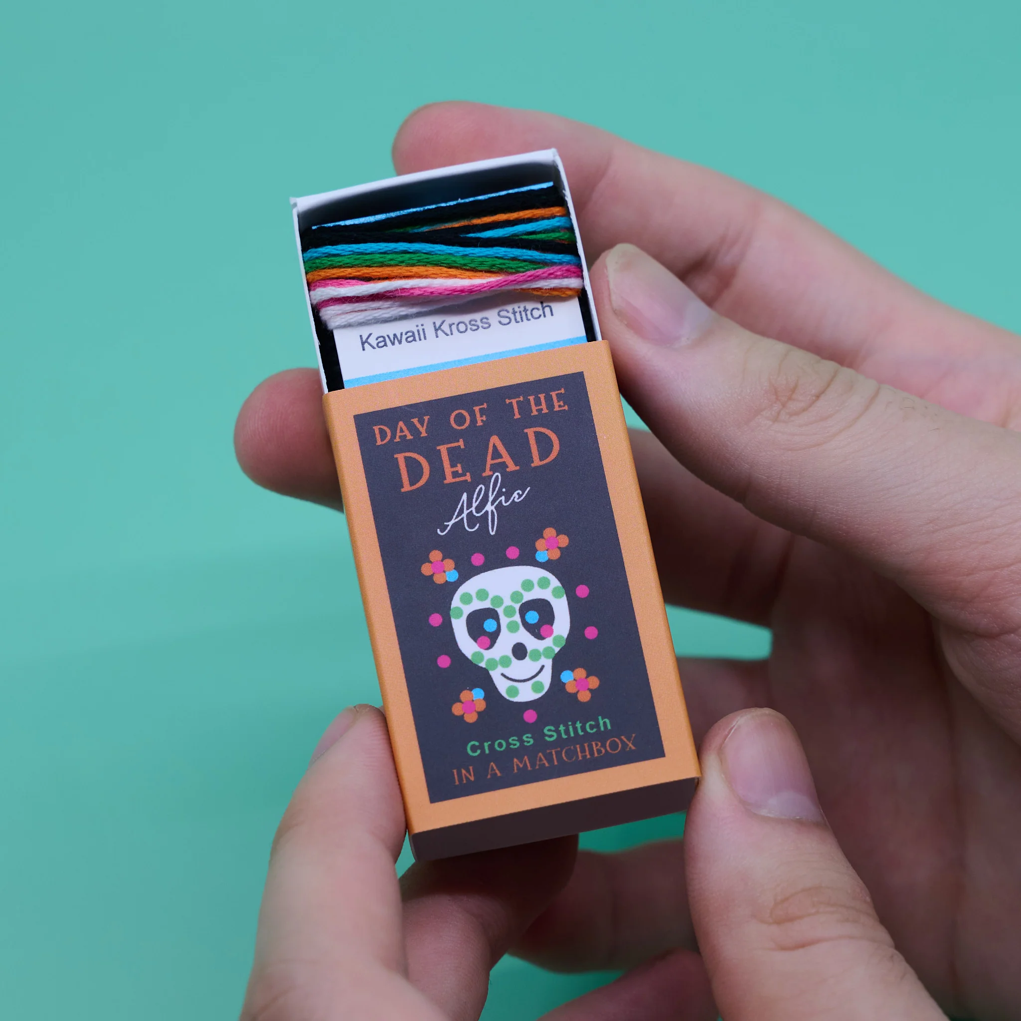 Day of the Dead Mini Cross Stitch Kit - Image 6
