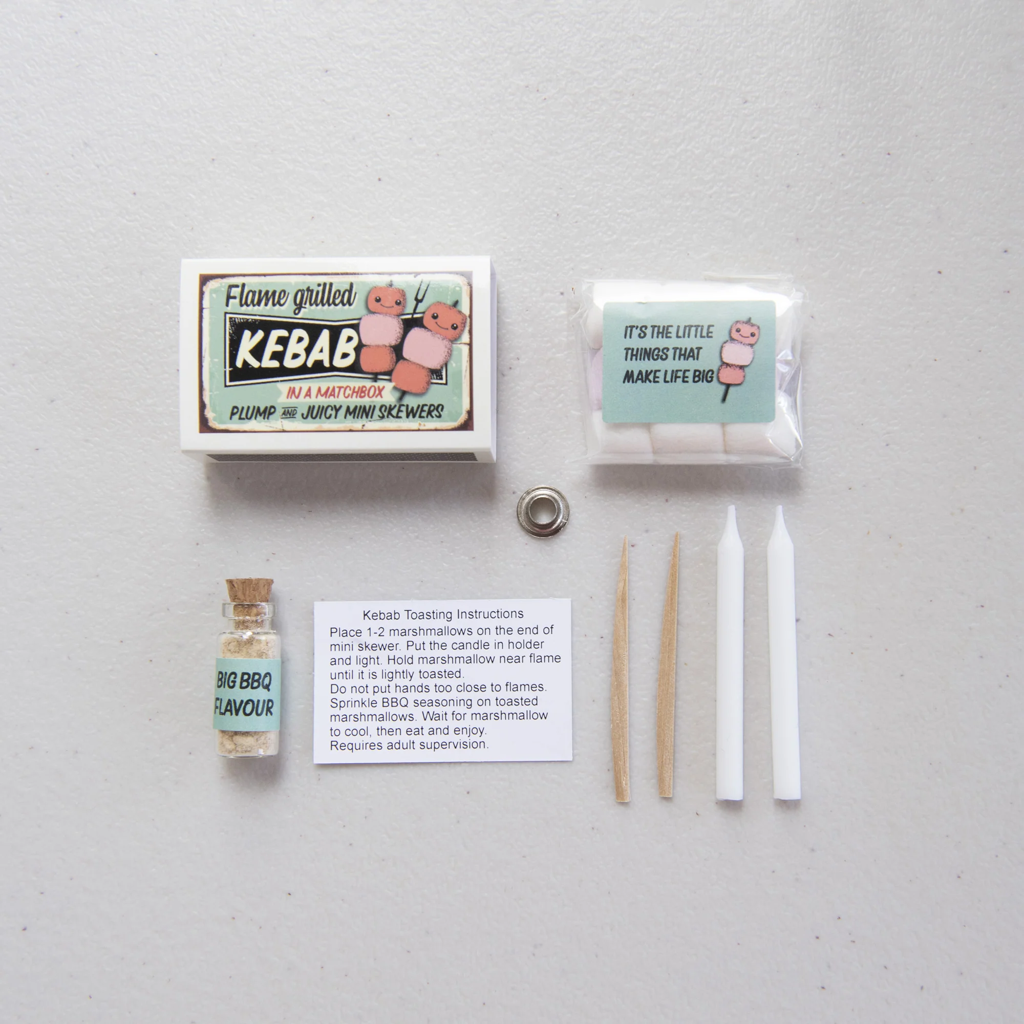 Flame Grilled Kebab Marshmallow Toasting Kit - Image 4
