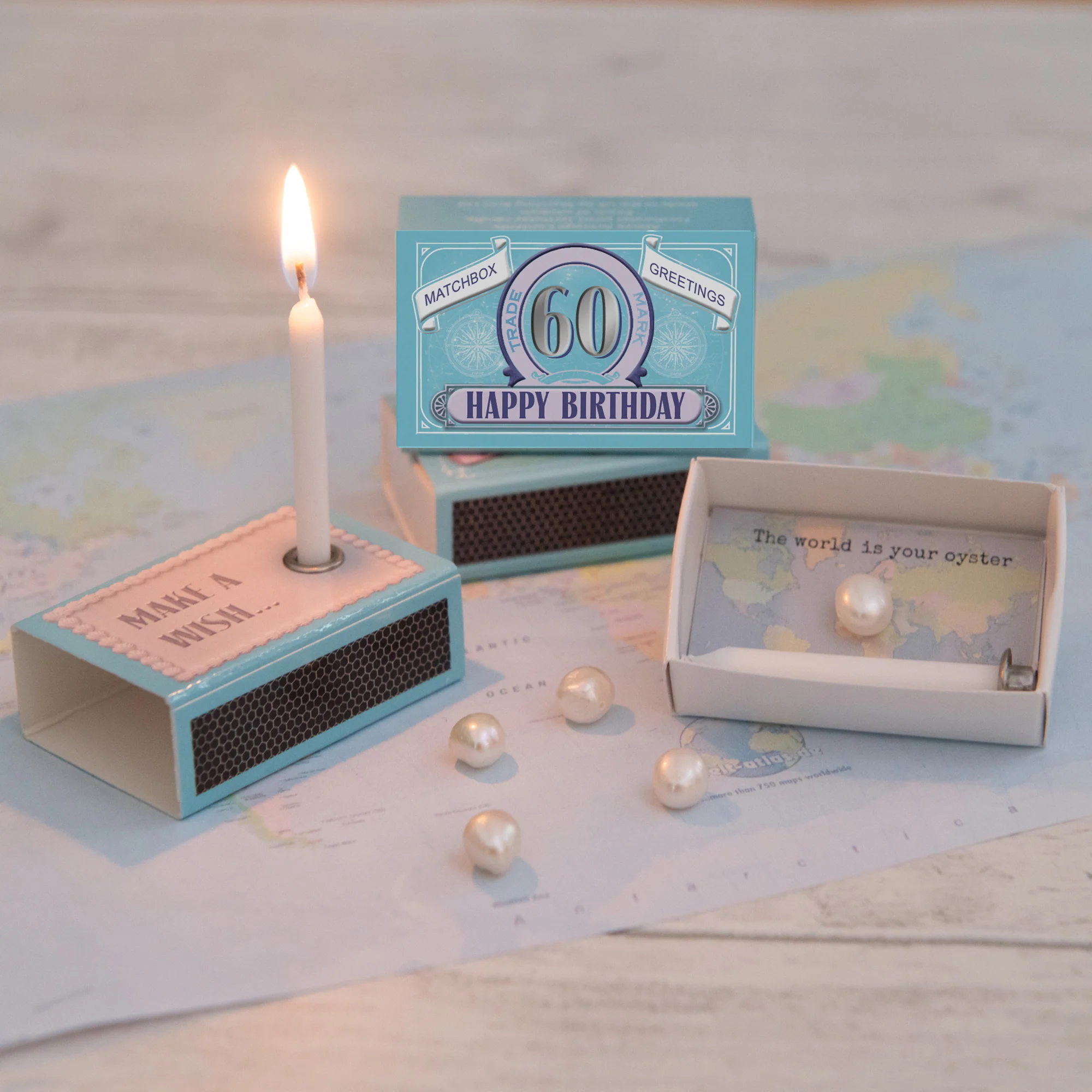 Happy Birthday Candle And Freshwater Pearl Gift - Image 6