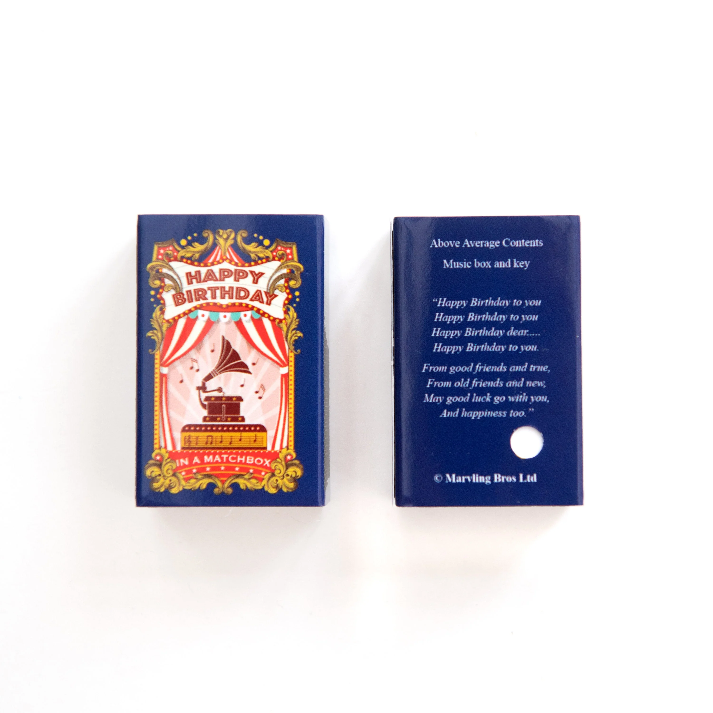 Happy Birthday Music Box Kit In A Matchbox - Image 4