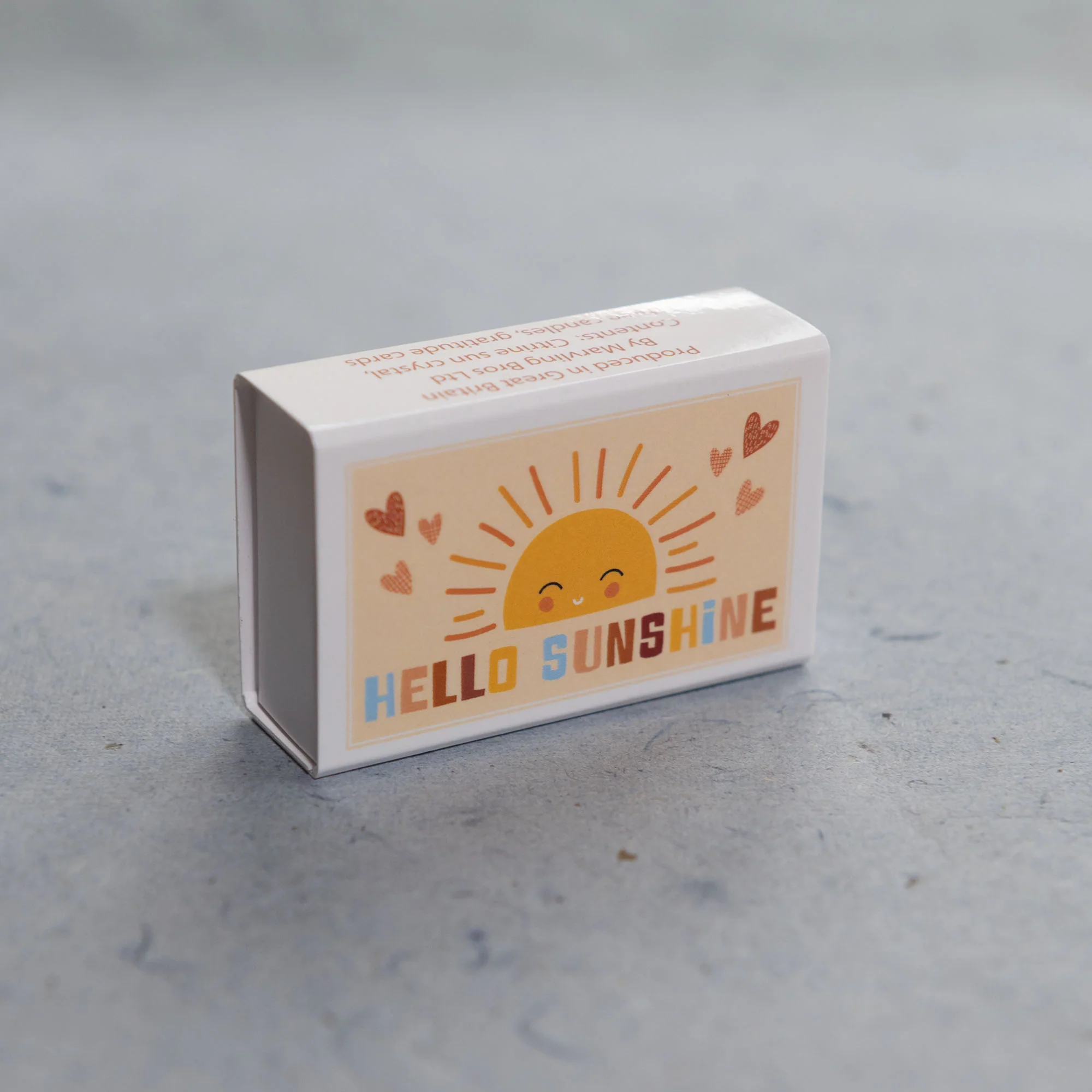 Hello Sunshine Mindfulness Gift In A Matchbox - Image 7