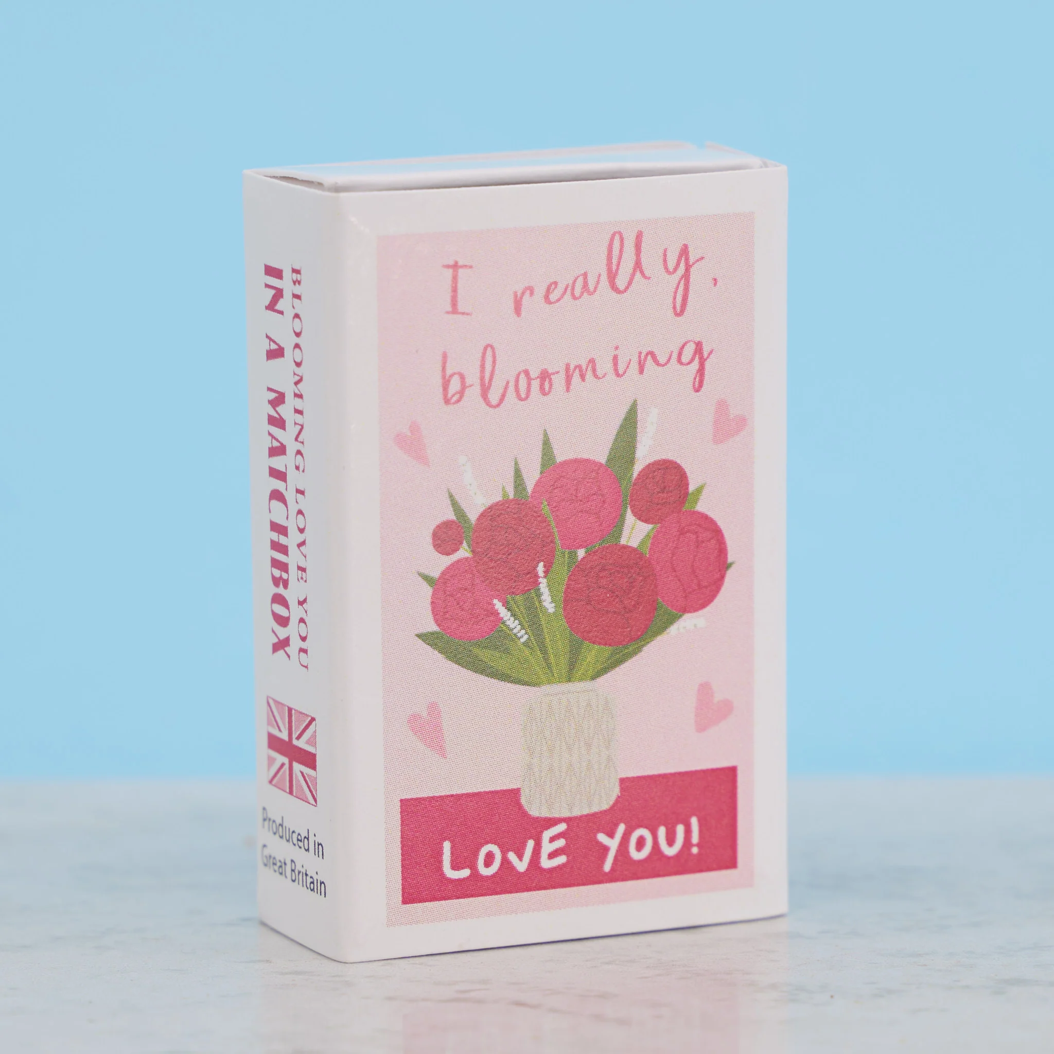 I Blooming Love You paper roses in a vase - Image 4