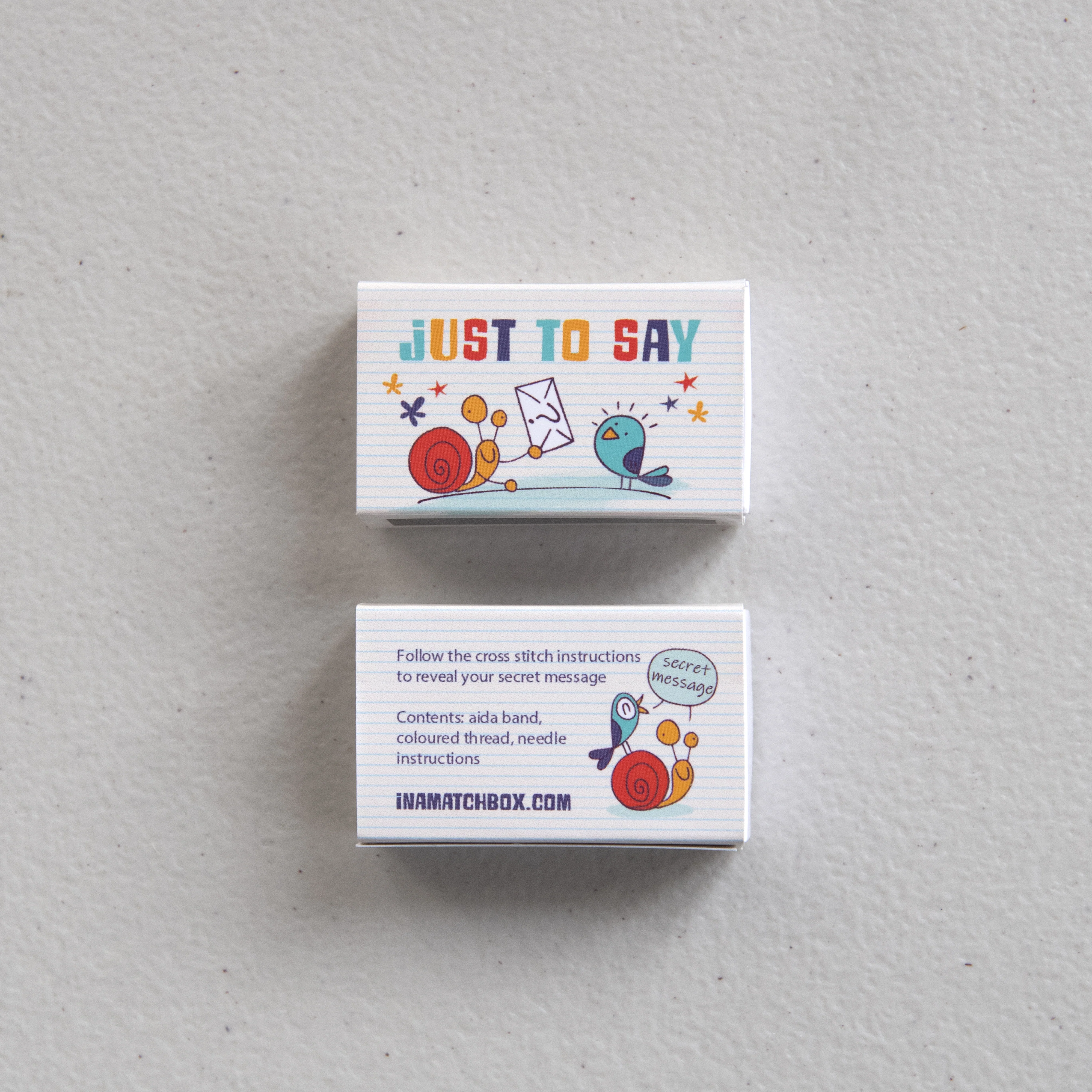 Just To Say 'PLAYTIME' Cross Stitch Secret Message - Image 5