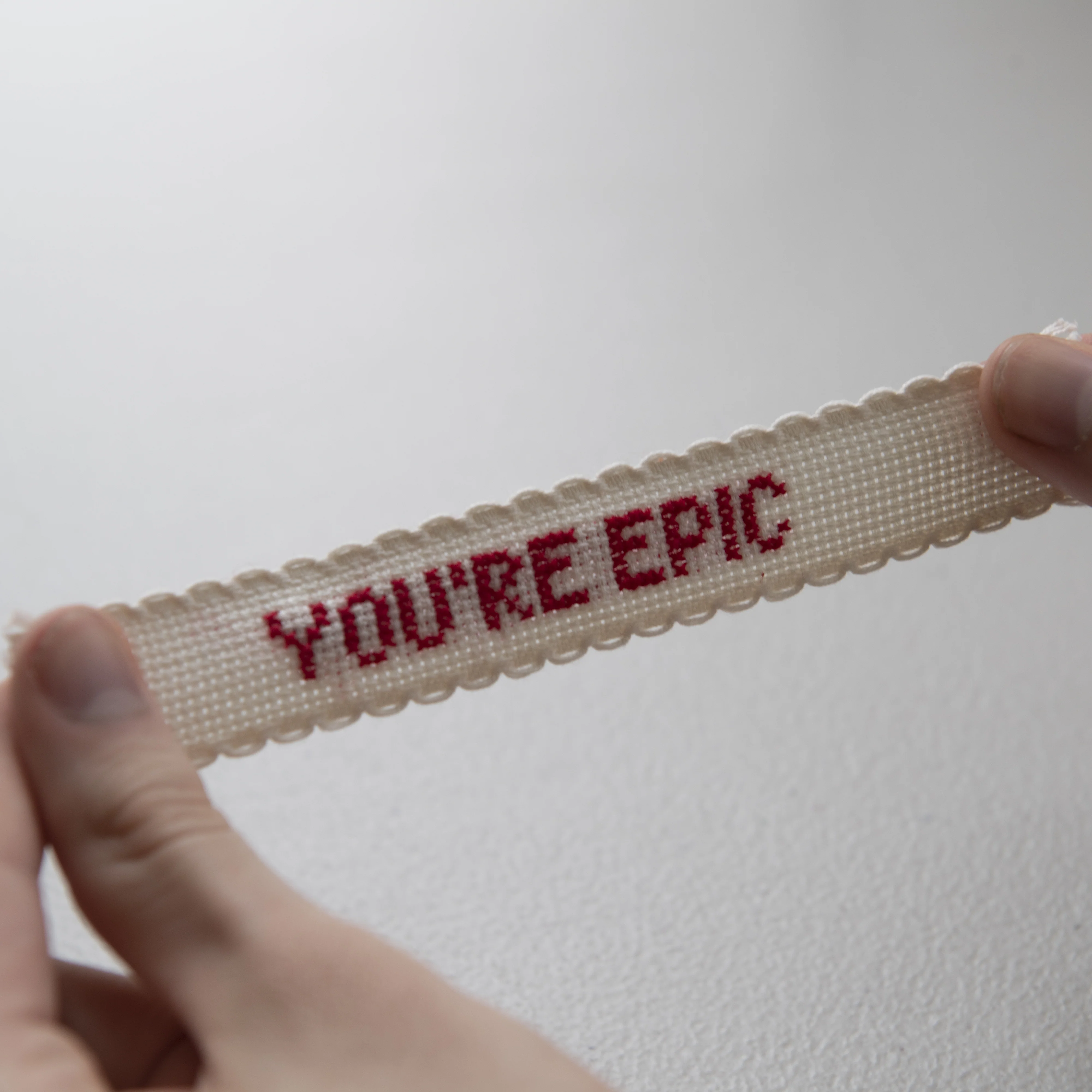 Just To Say 'YOU'RE EPIC' Cross Stitch Secret Message - Image 3