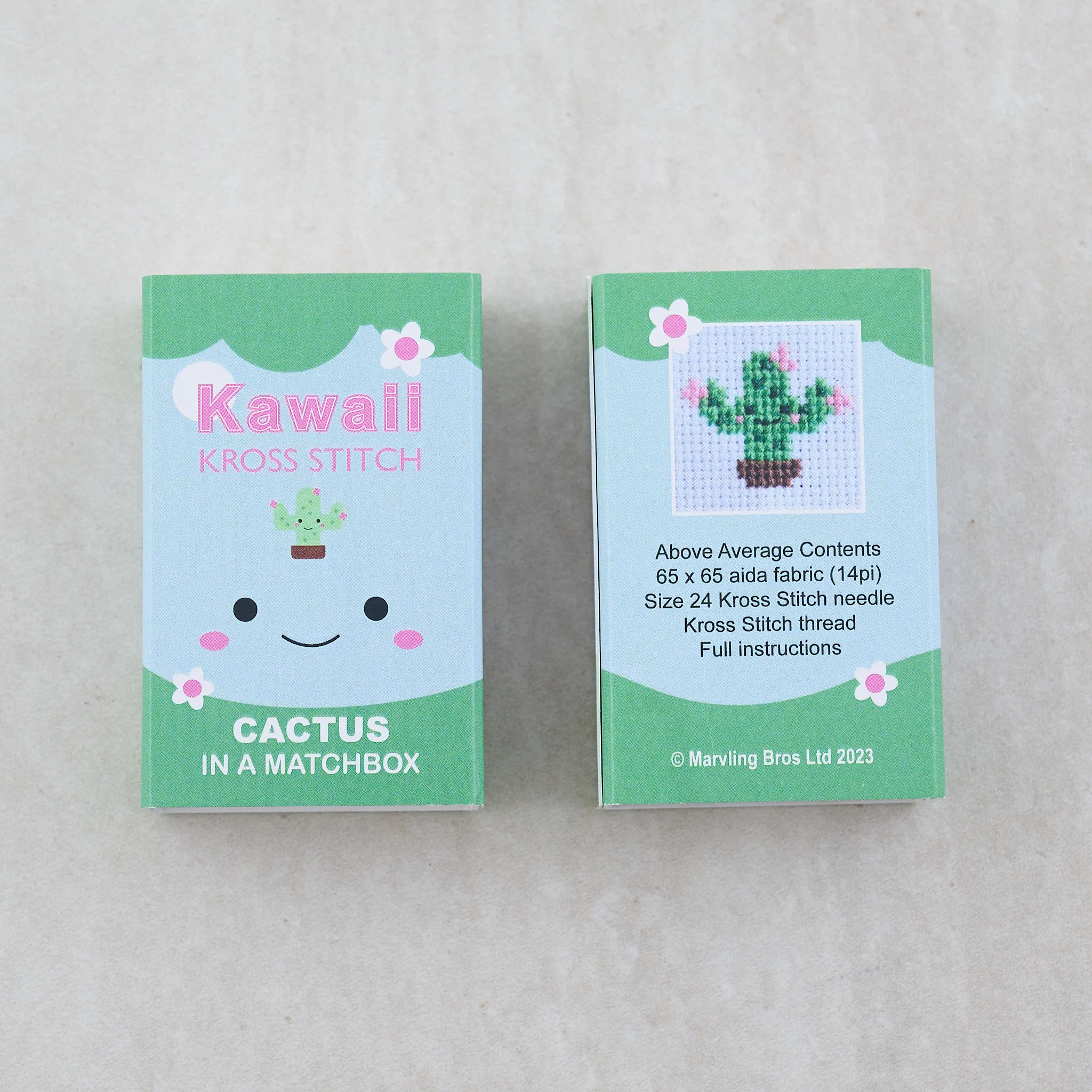 Kawaii Cactus Cross Stitch Kit - Image 7