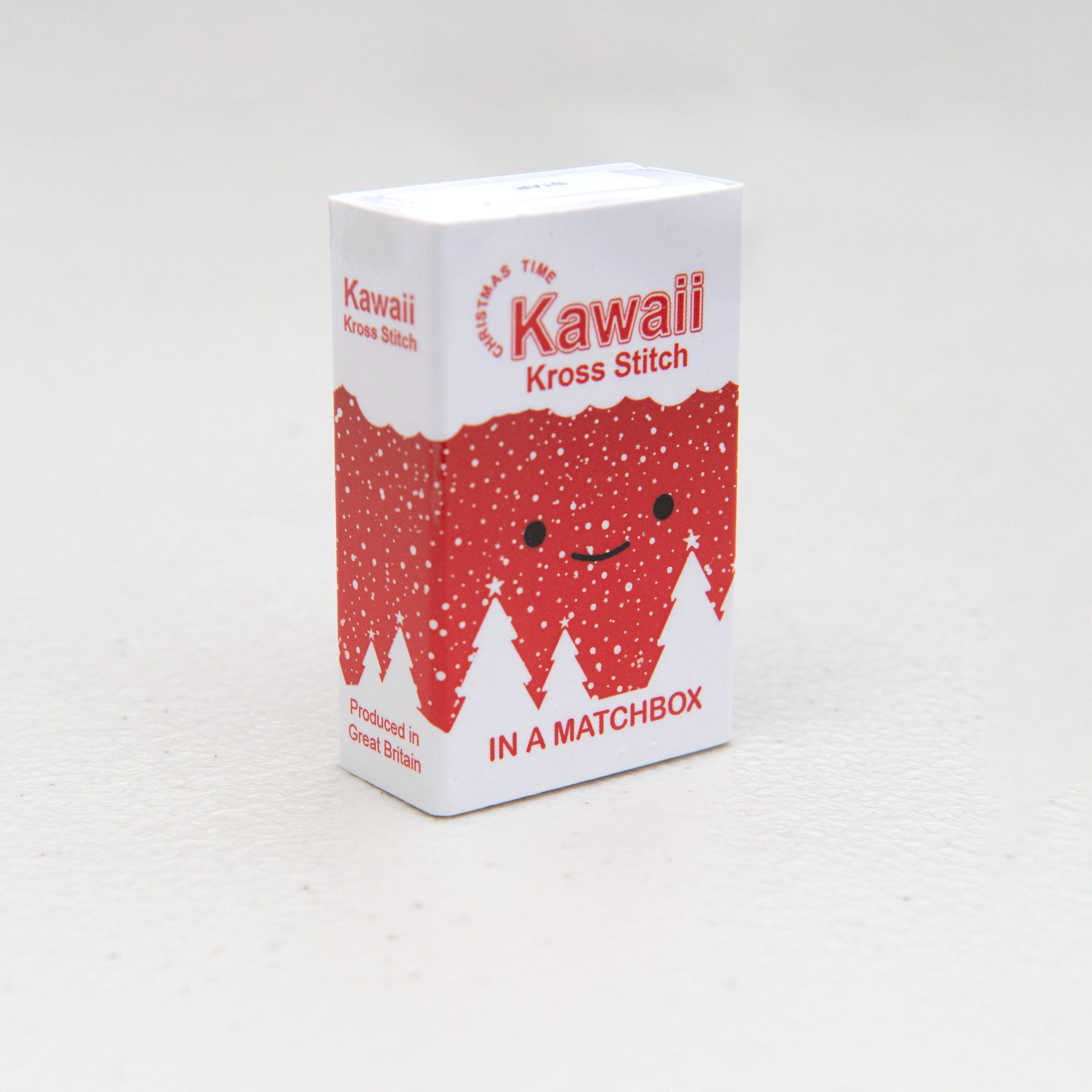 Kawaii Christmas Tree Mini Cross Stitch Kit - Image 6