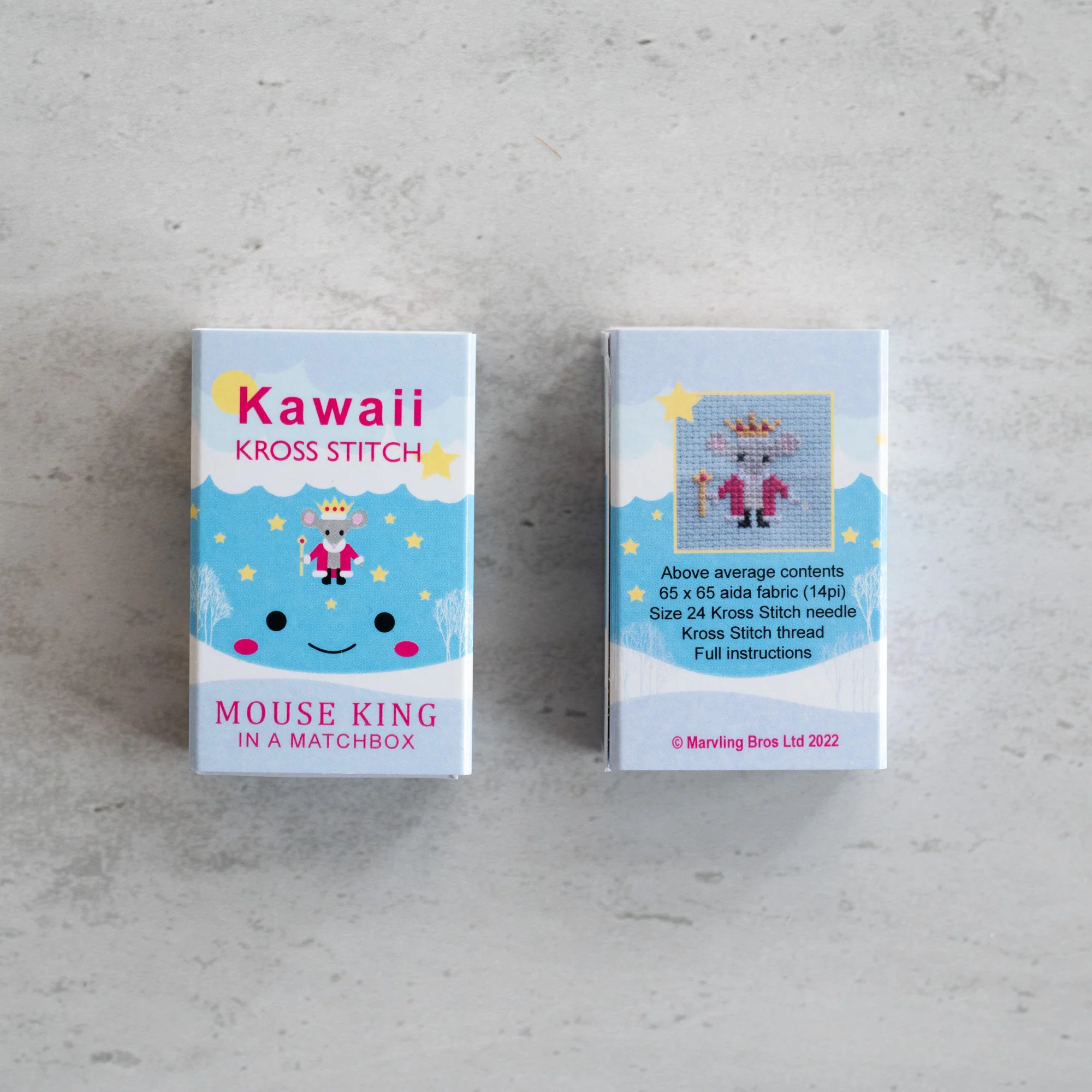 Kawaii Cross Stitch Mouse King - Image 5