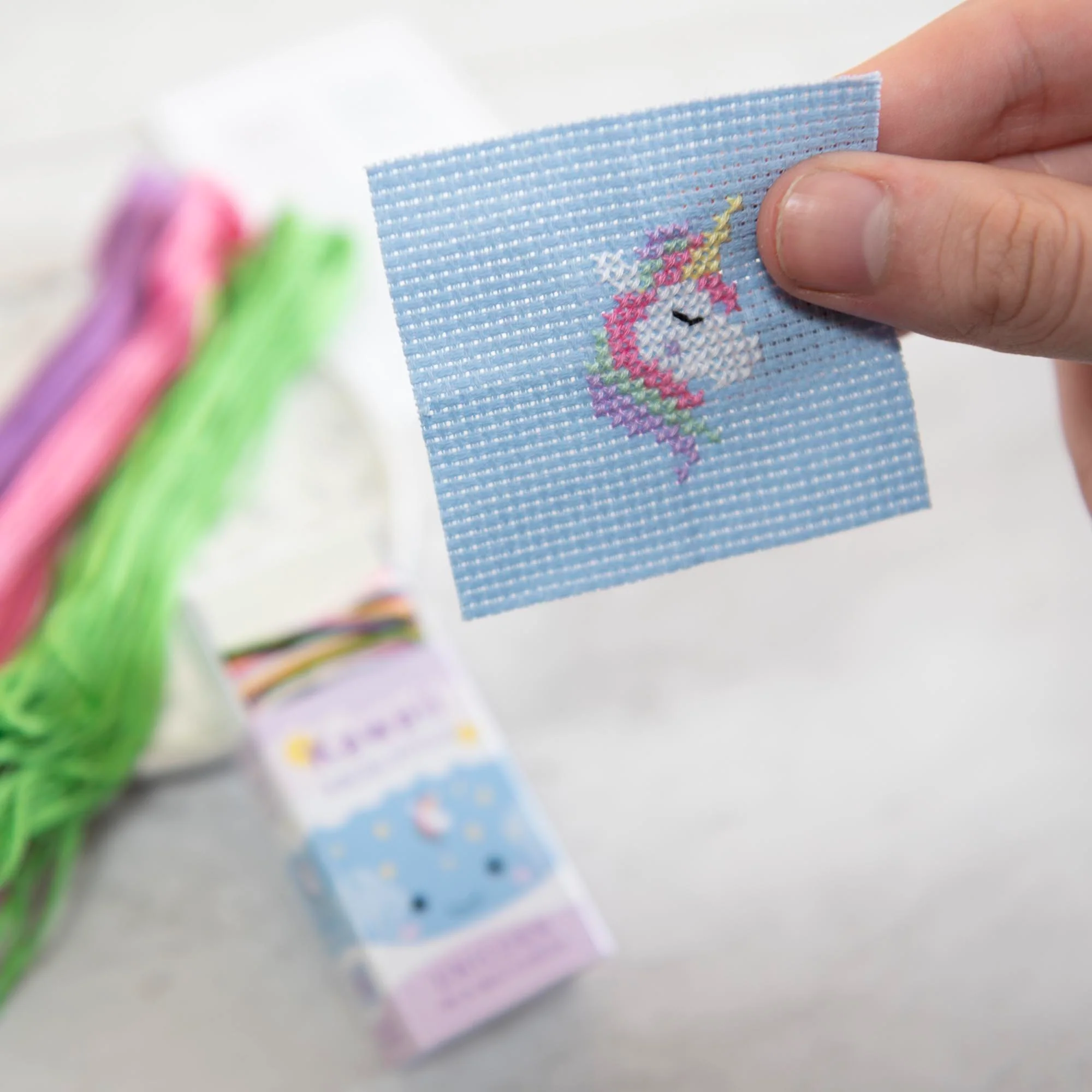 Kawaii Cross Stitch Unicorn