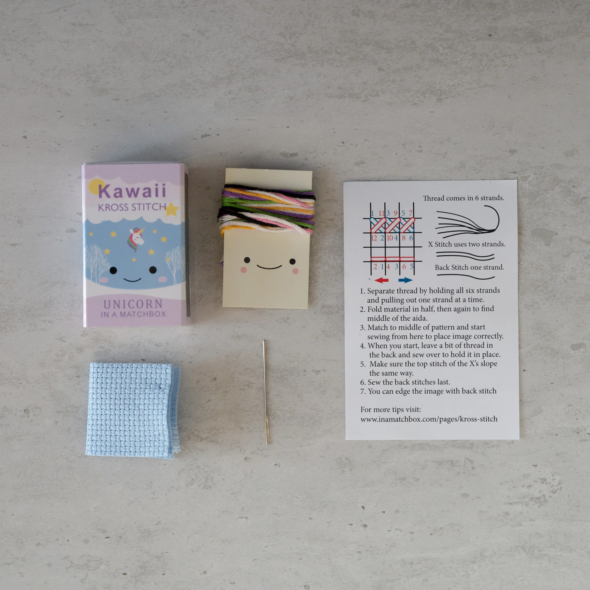 Kawaii Cross Stitch Unicorn - Image 3