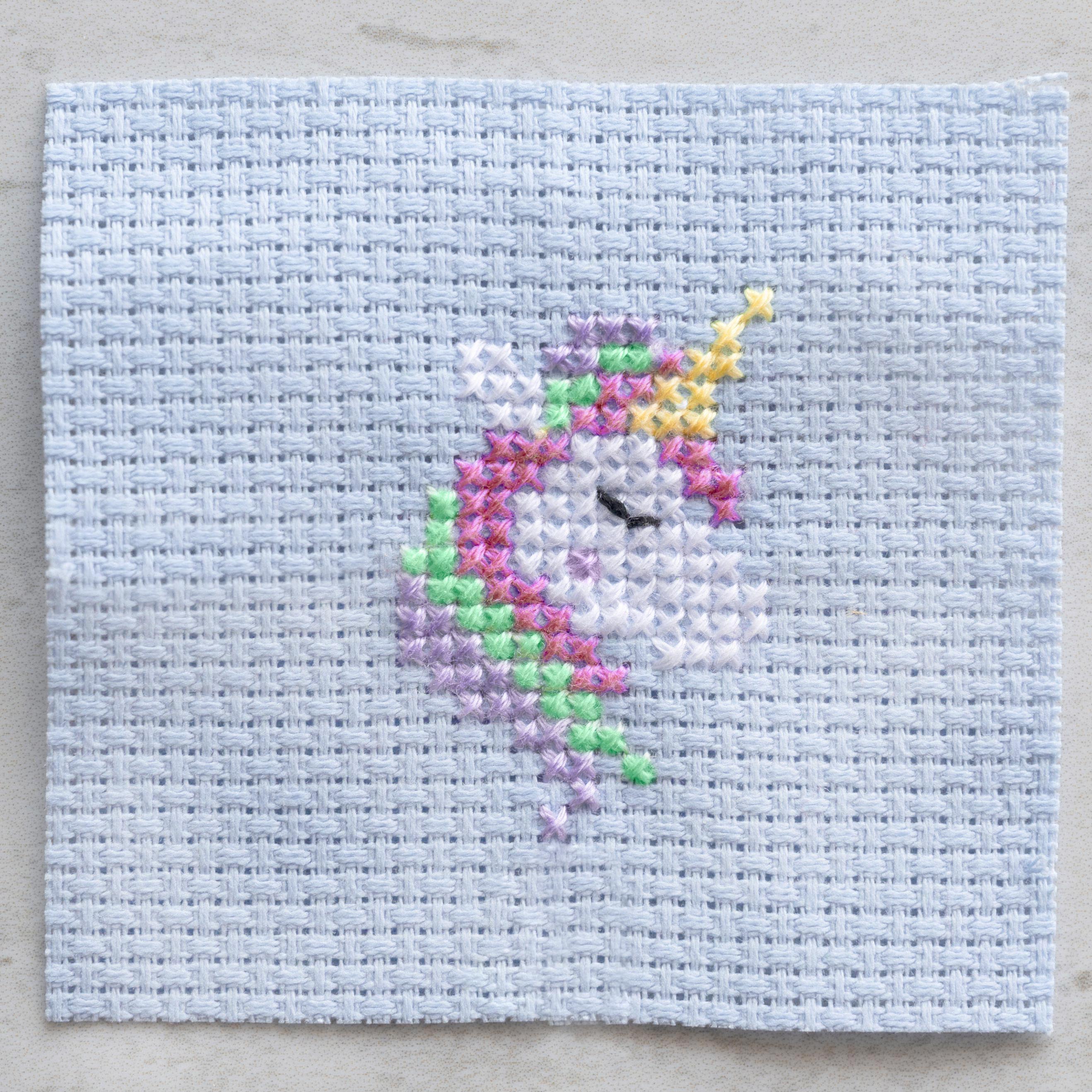 Kawaii Cross Stitch Unicorn - Image 4