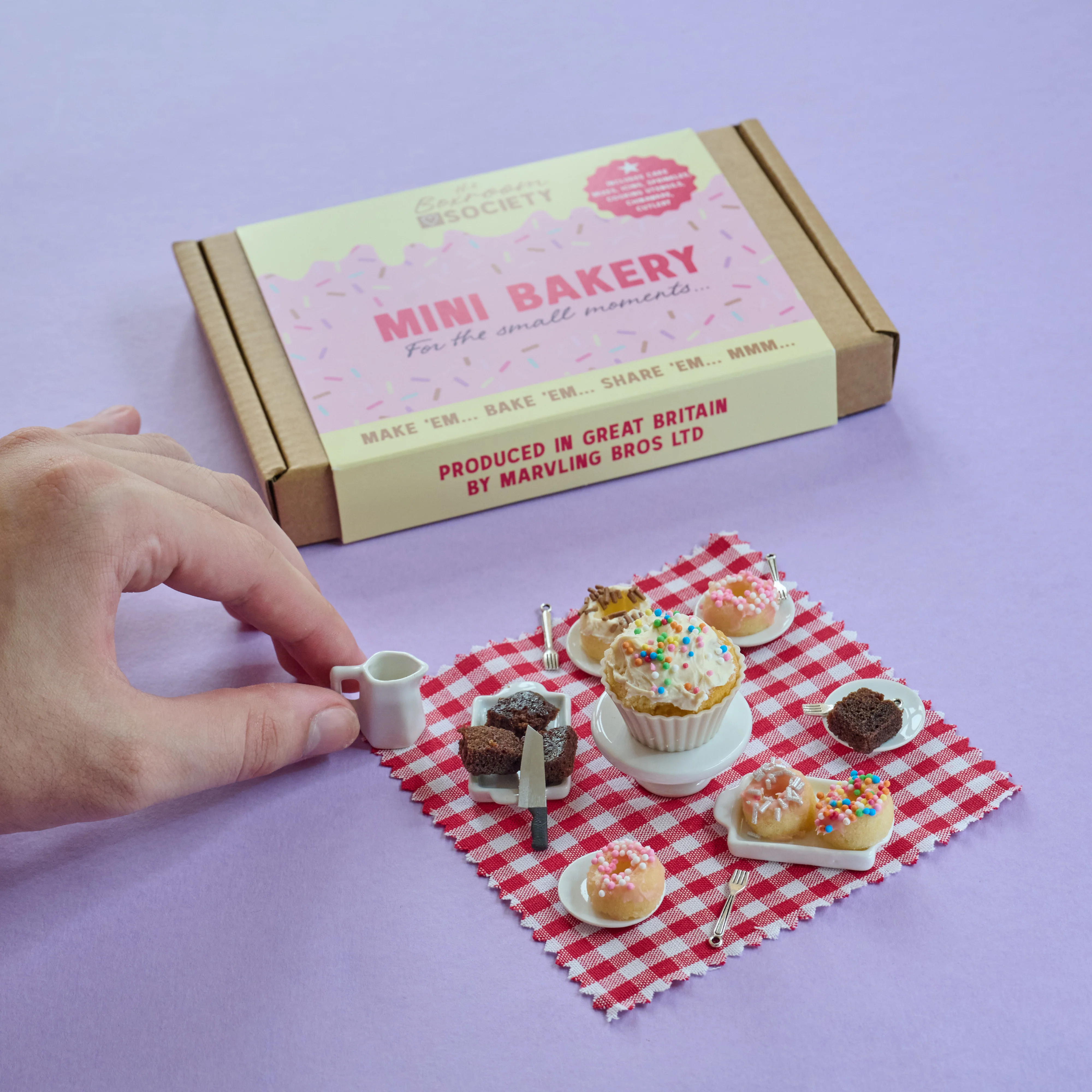 Mini Bakery Kit Make Your Own Miniature Edible Picnic - Image 11