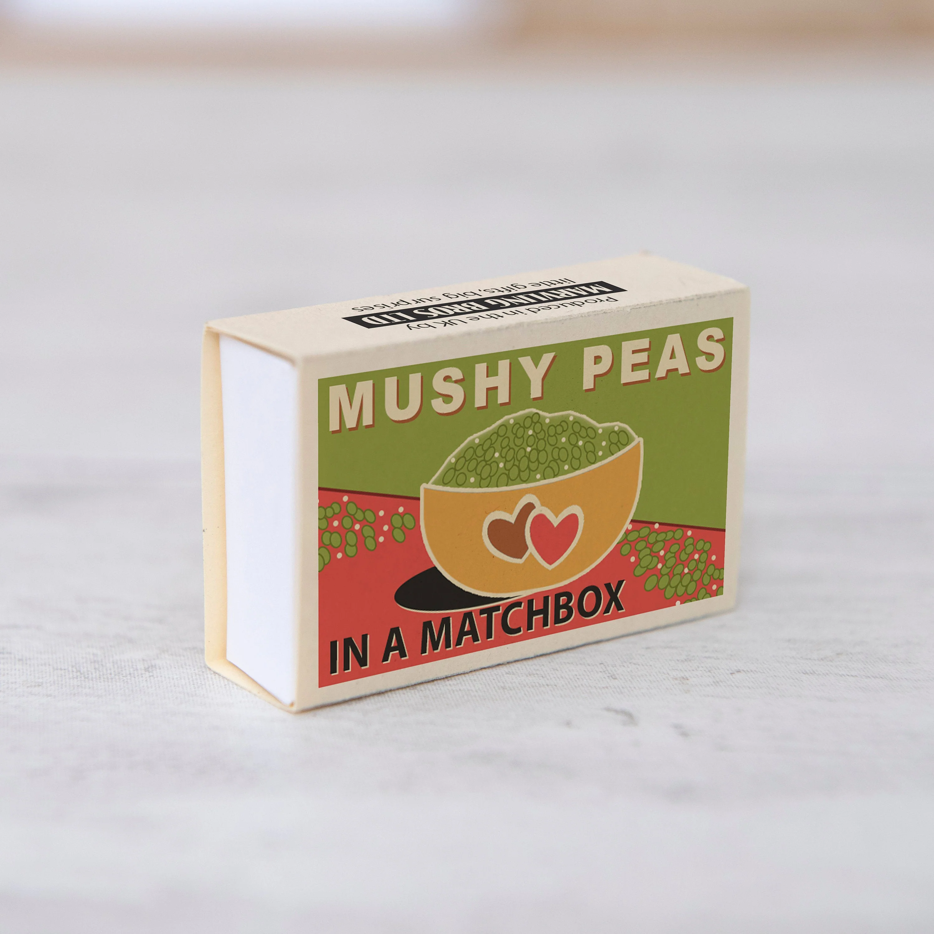 Green Freshwater Pearls With Mushy Pea Message Gift - Image 5