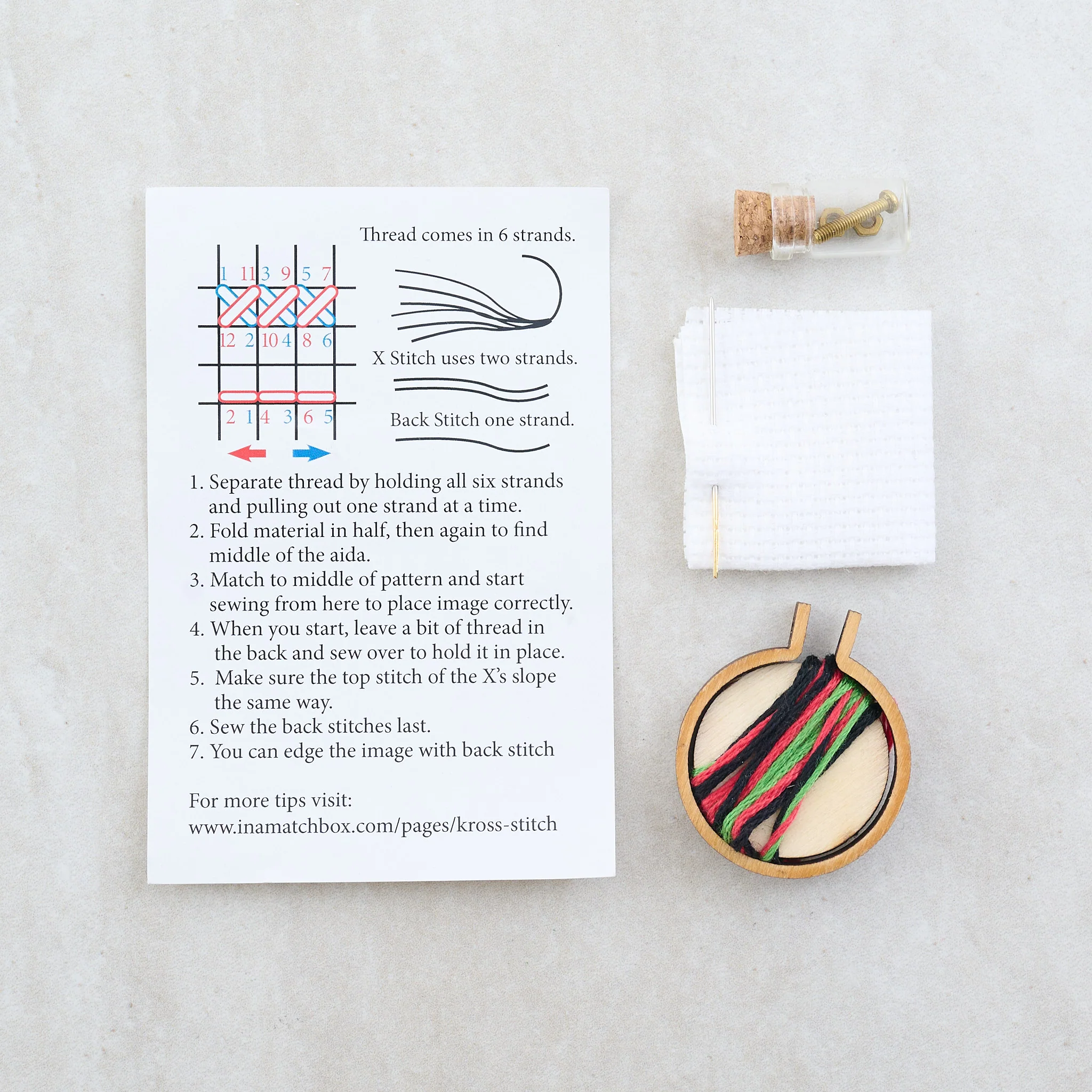 Pricking Perfect Hoop Cross Stitch Kit - Image 5