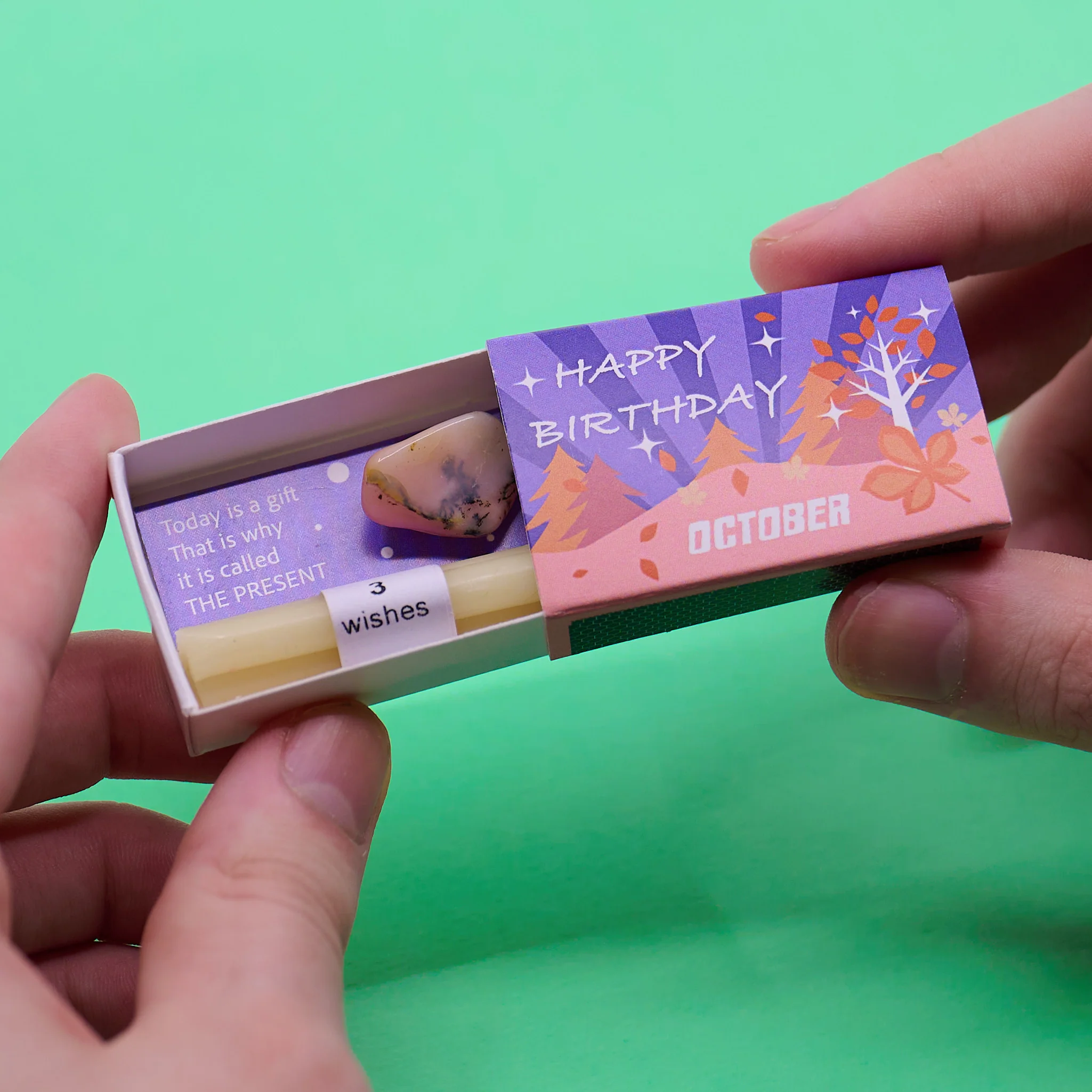 Mindful Birthstone Gift In A Matchbox - Image 20