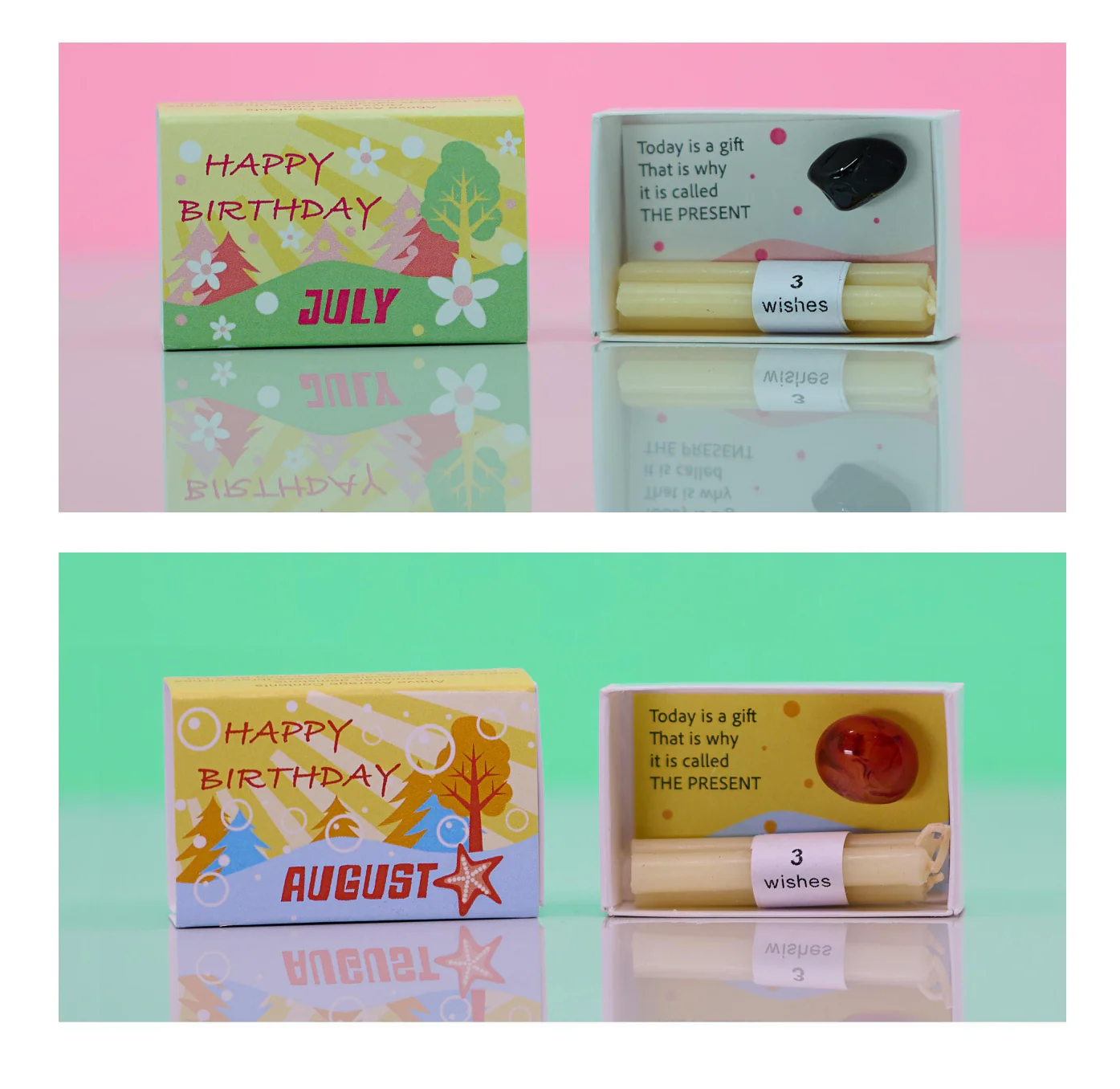 Mindful Birthstone Gift In A Matchbox - Image 6
