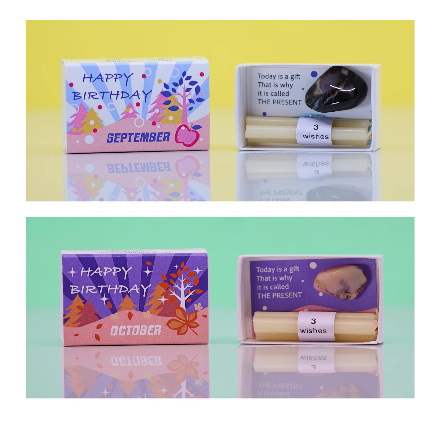 Mindful Birthstone Gift In A Matchbox - Image 7