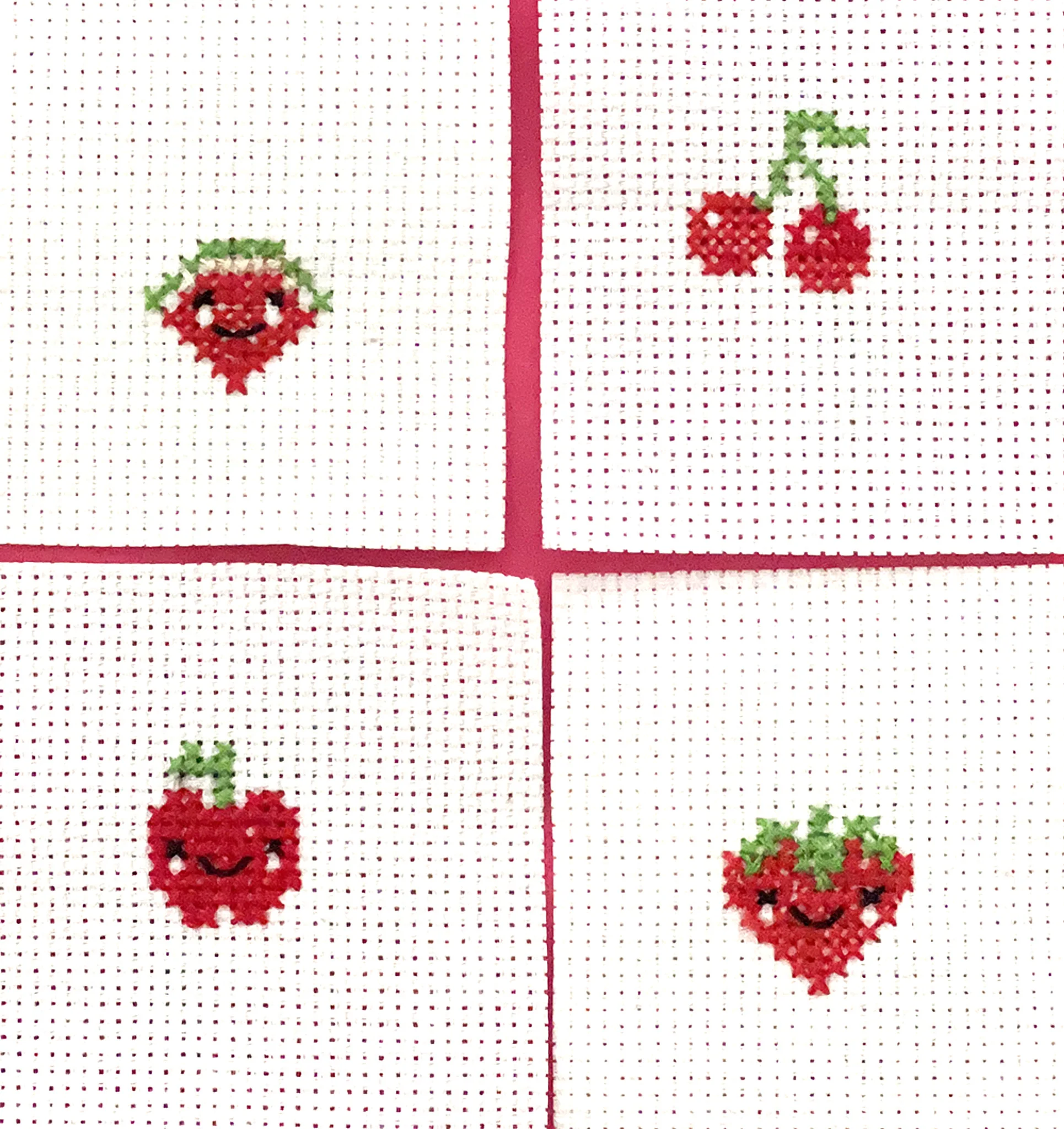 Sew Fruity Mini Cross Stitch Kit - Image 3