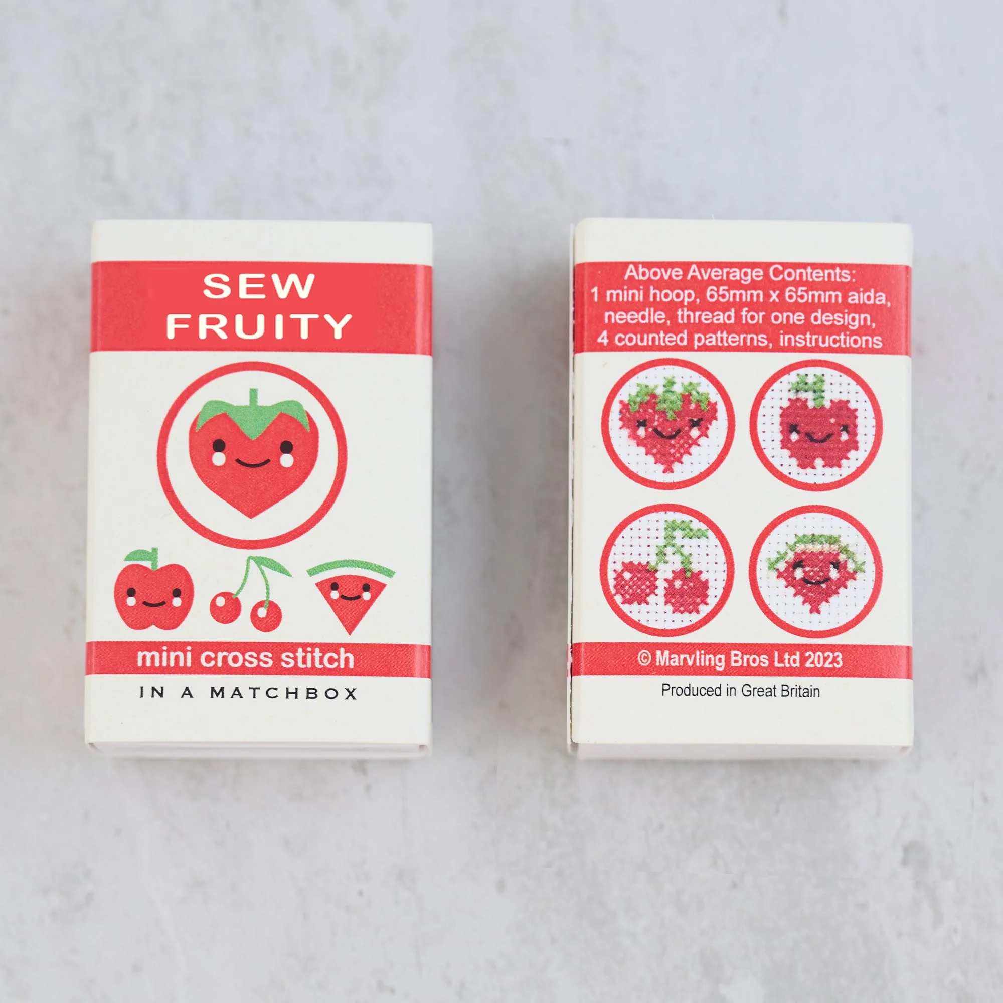 Sew Fruity Mini Cross Stitch Kit - Image 7