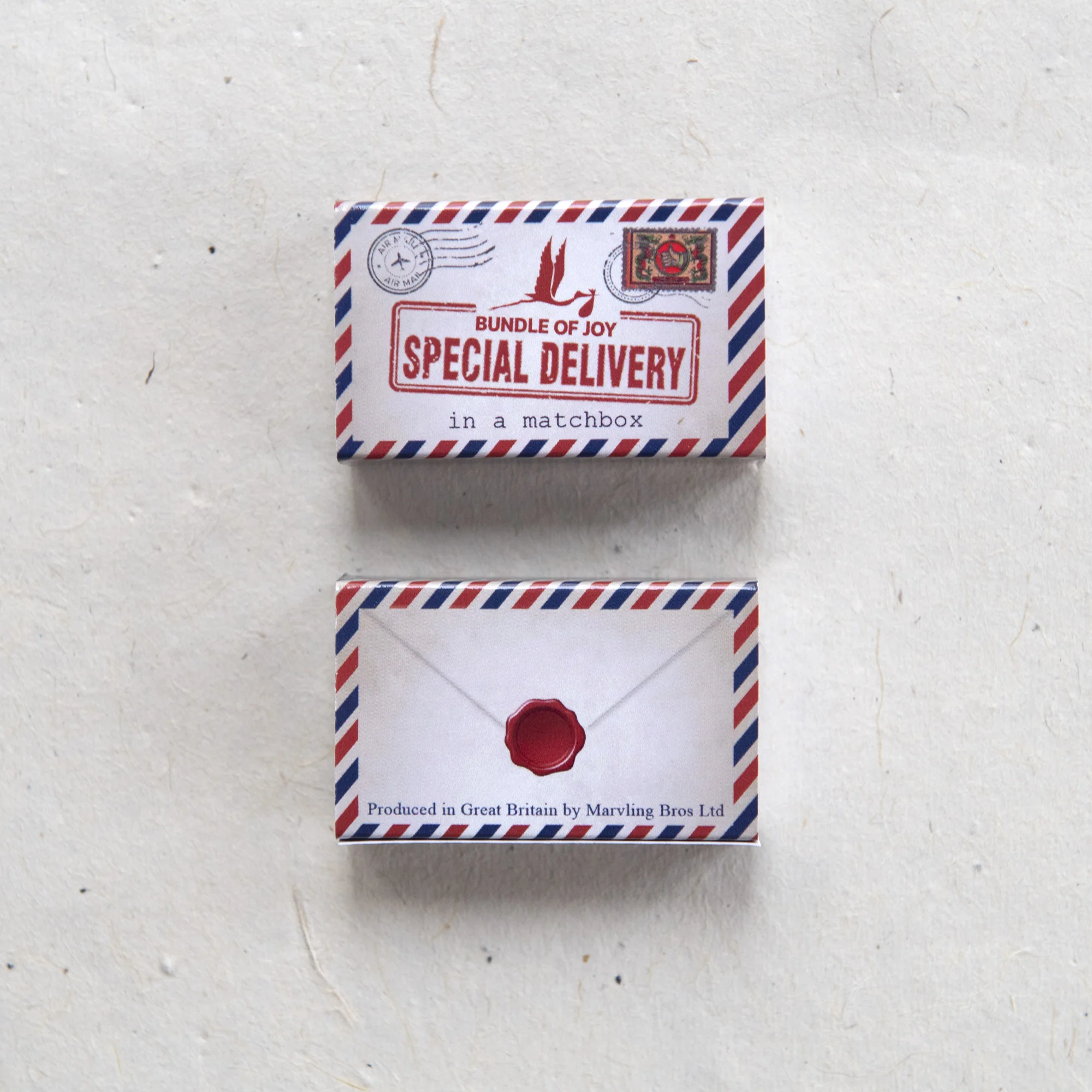 Special Delivery Baby Boy Mini Bouquet - Image 3