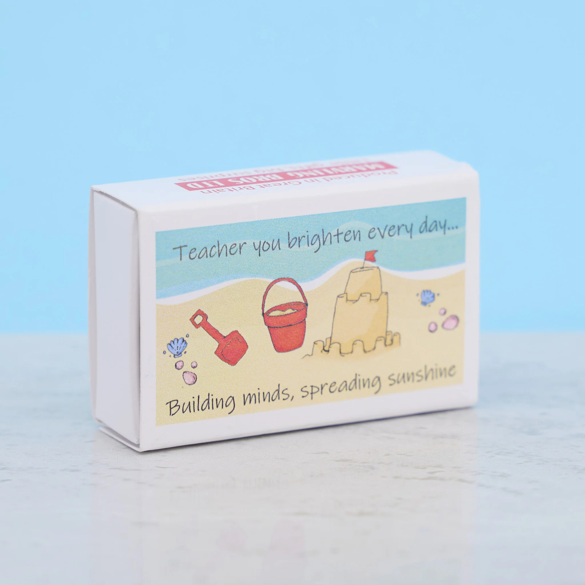 Thank You Teacher Sand Kit Gift In A Matchbox - Image 5