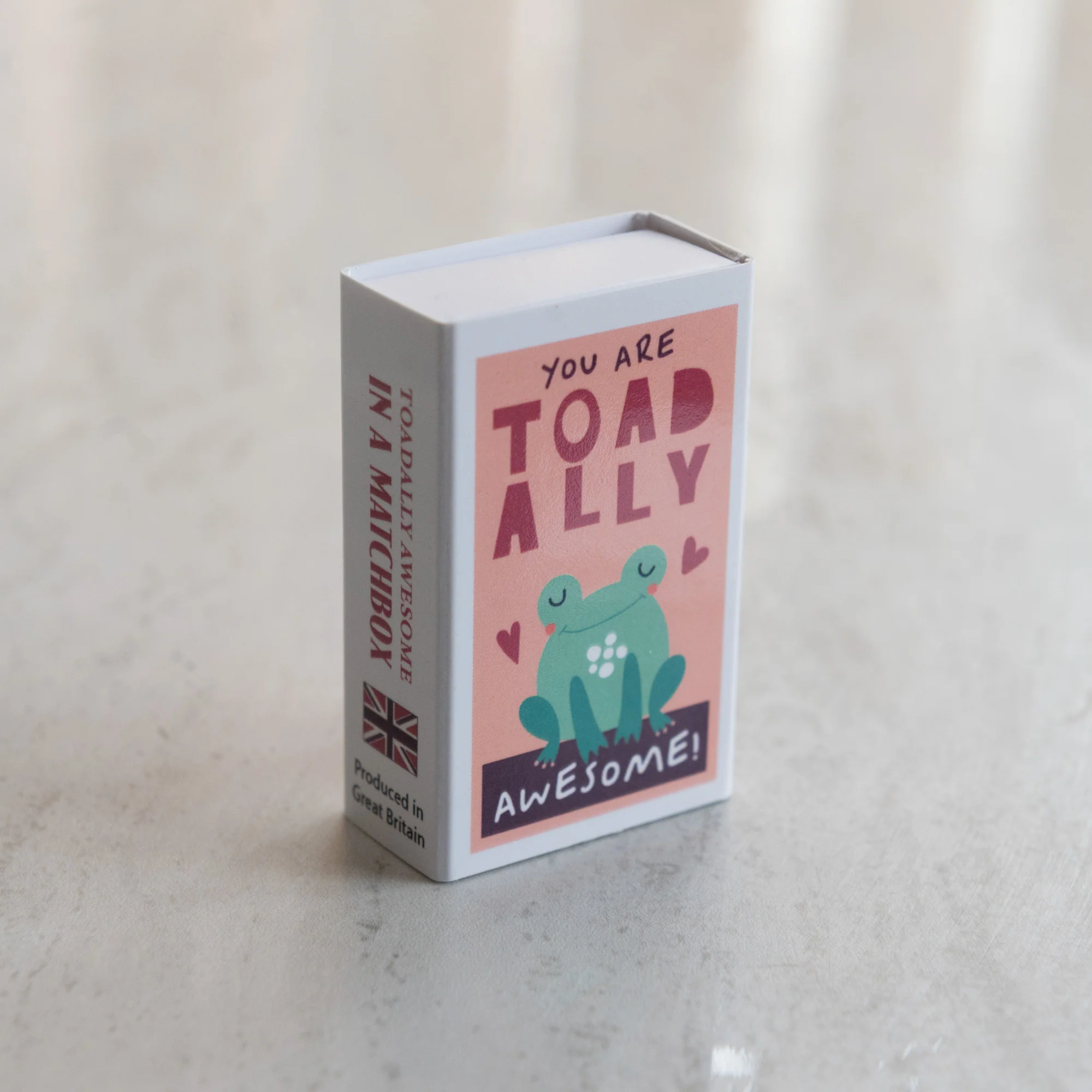 Toadally Awesome Wool Felt Frog In A Matchbox - Image 6