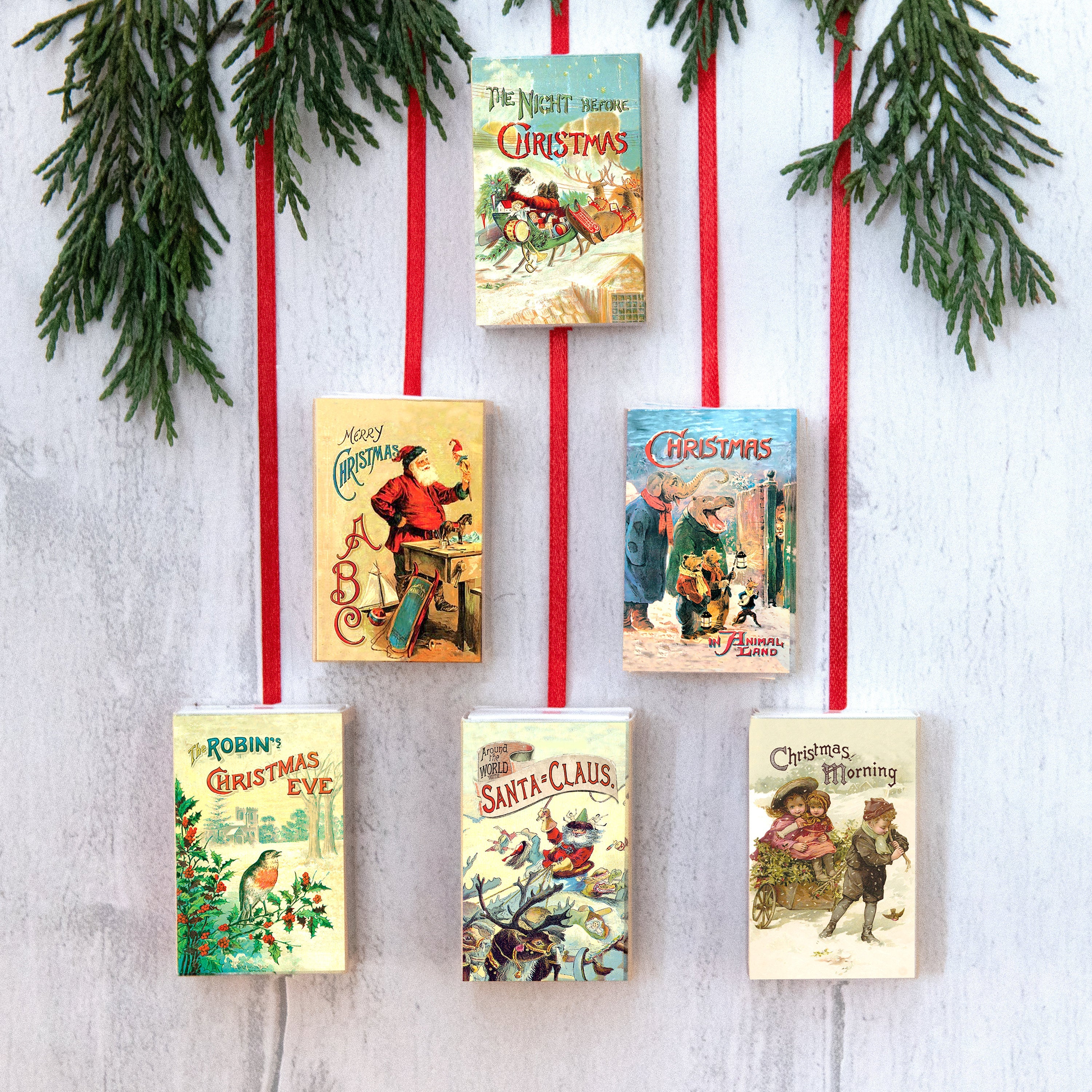 Tree Decoration Christmas ABC Victorian Poem - Image 5