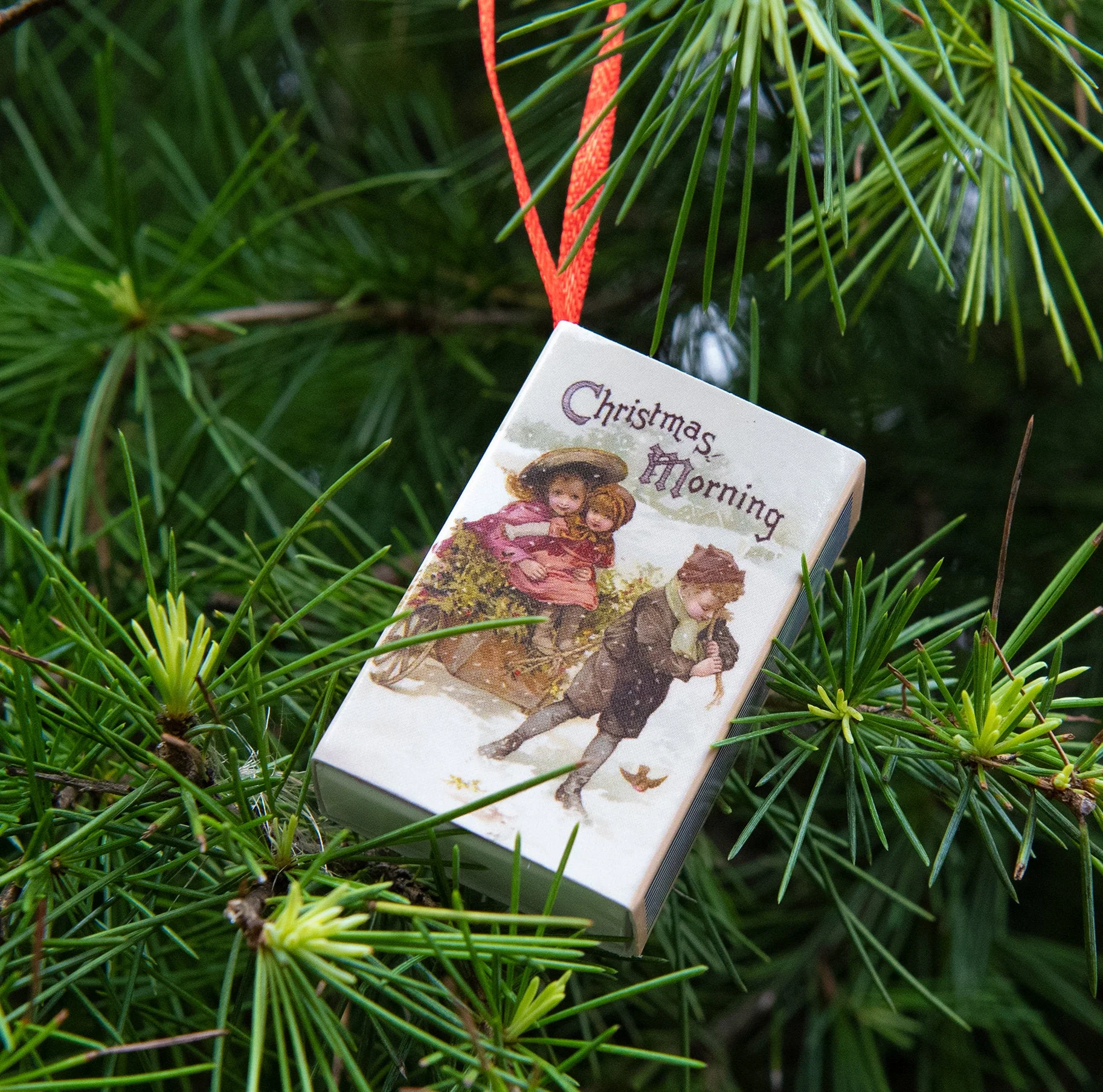 Tree Decoration Christmas Morning Victorian Poem - Image 2