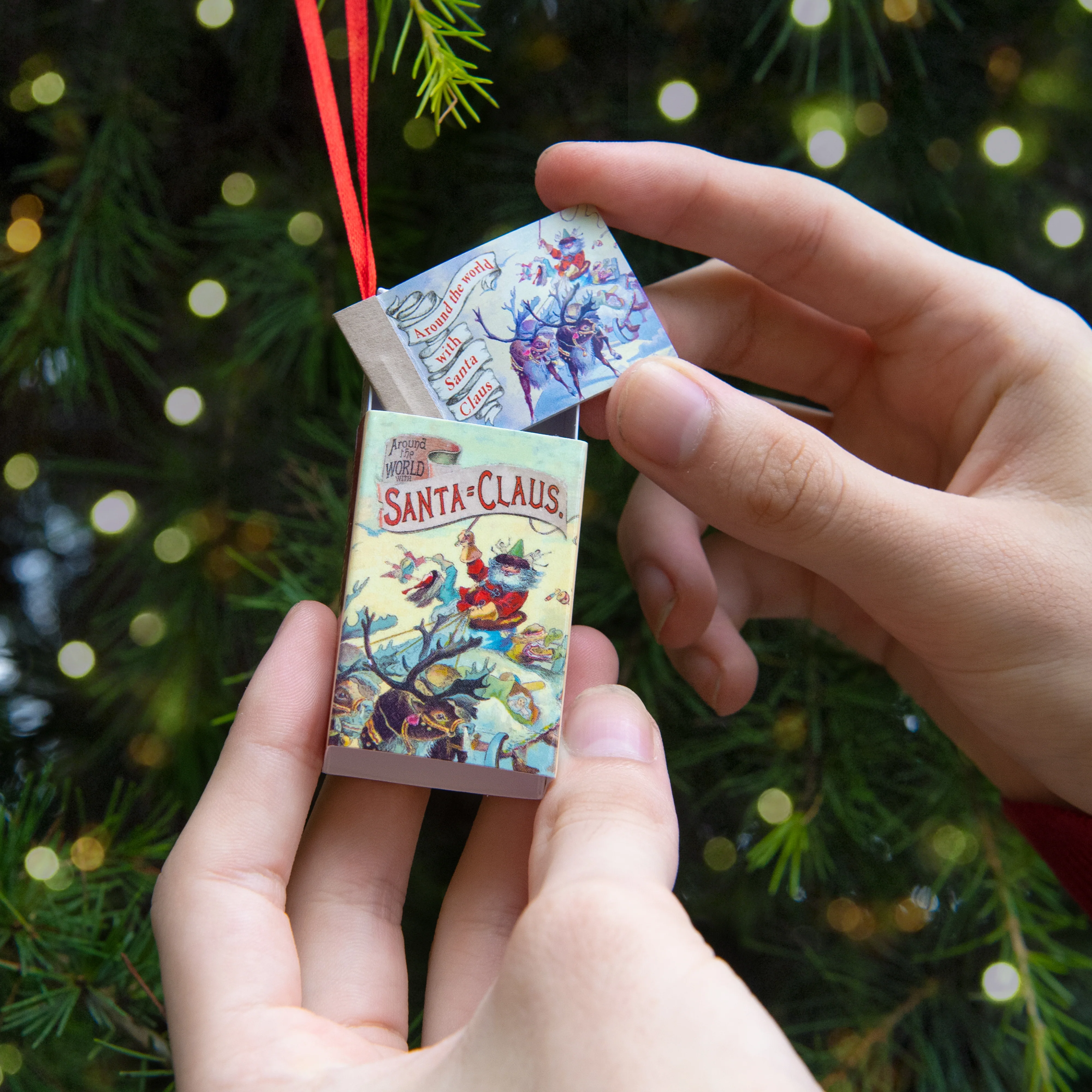 Tree Decoration 'Twas The Night Before Christmas' Victorian Poem - Image 4