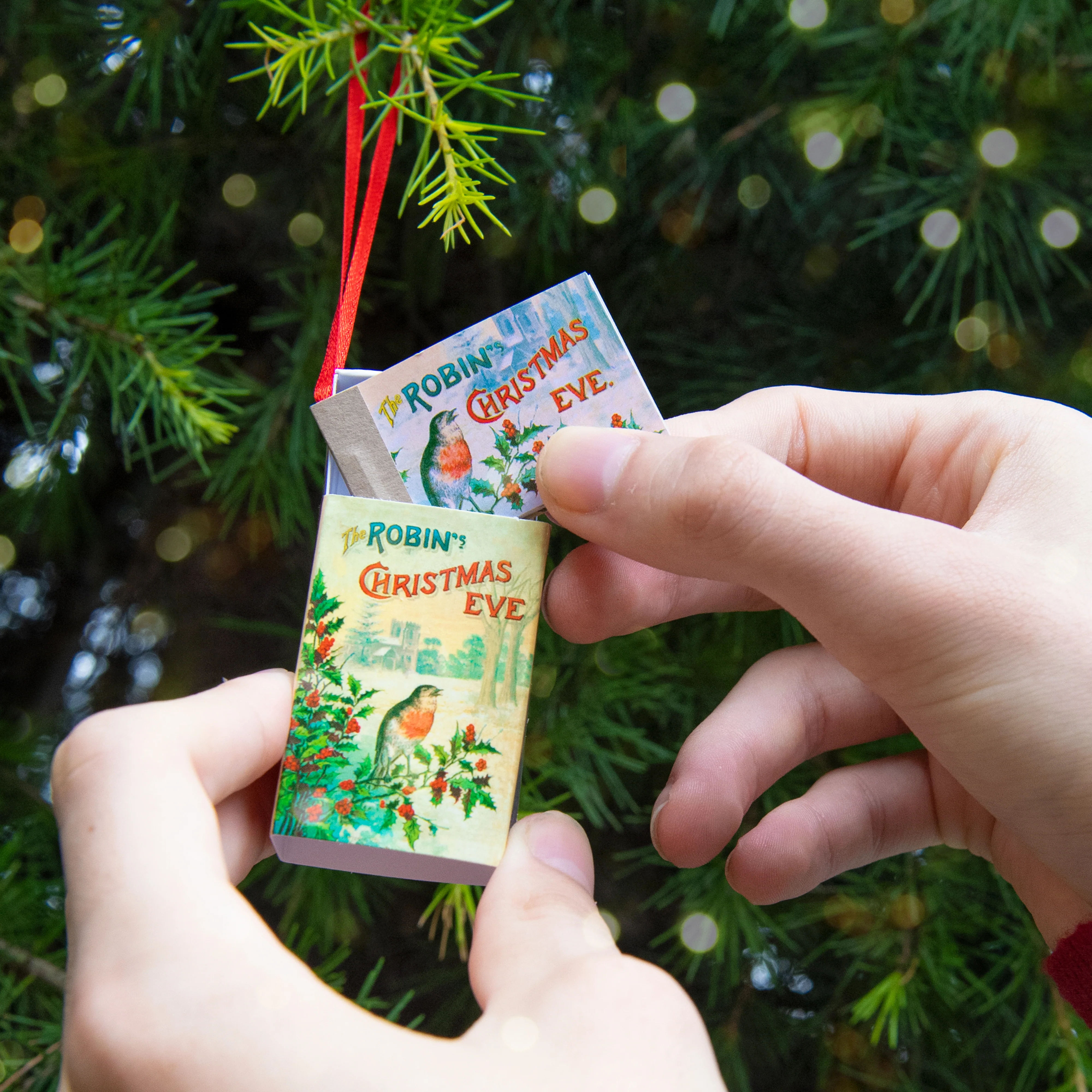 Tree Decoration 'Twas The Night Before Christmas' Victorian Poem - Image 5