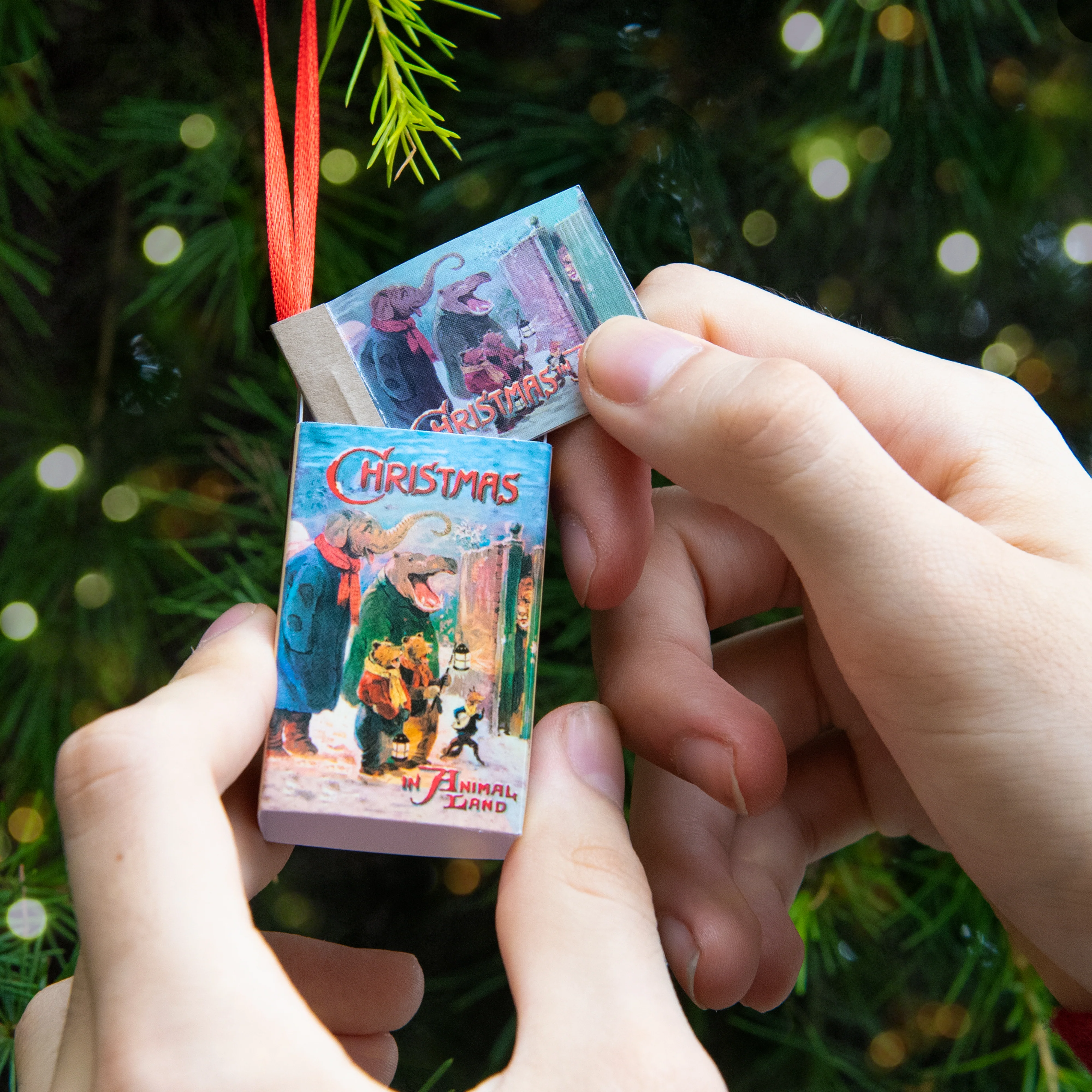 Tree Decoration 'Twas The Night Before Christmas' Victorian Poem - Image 6
