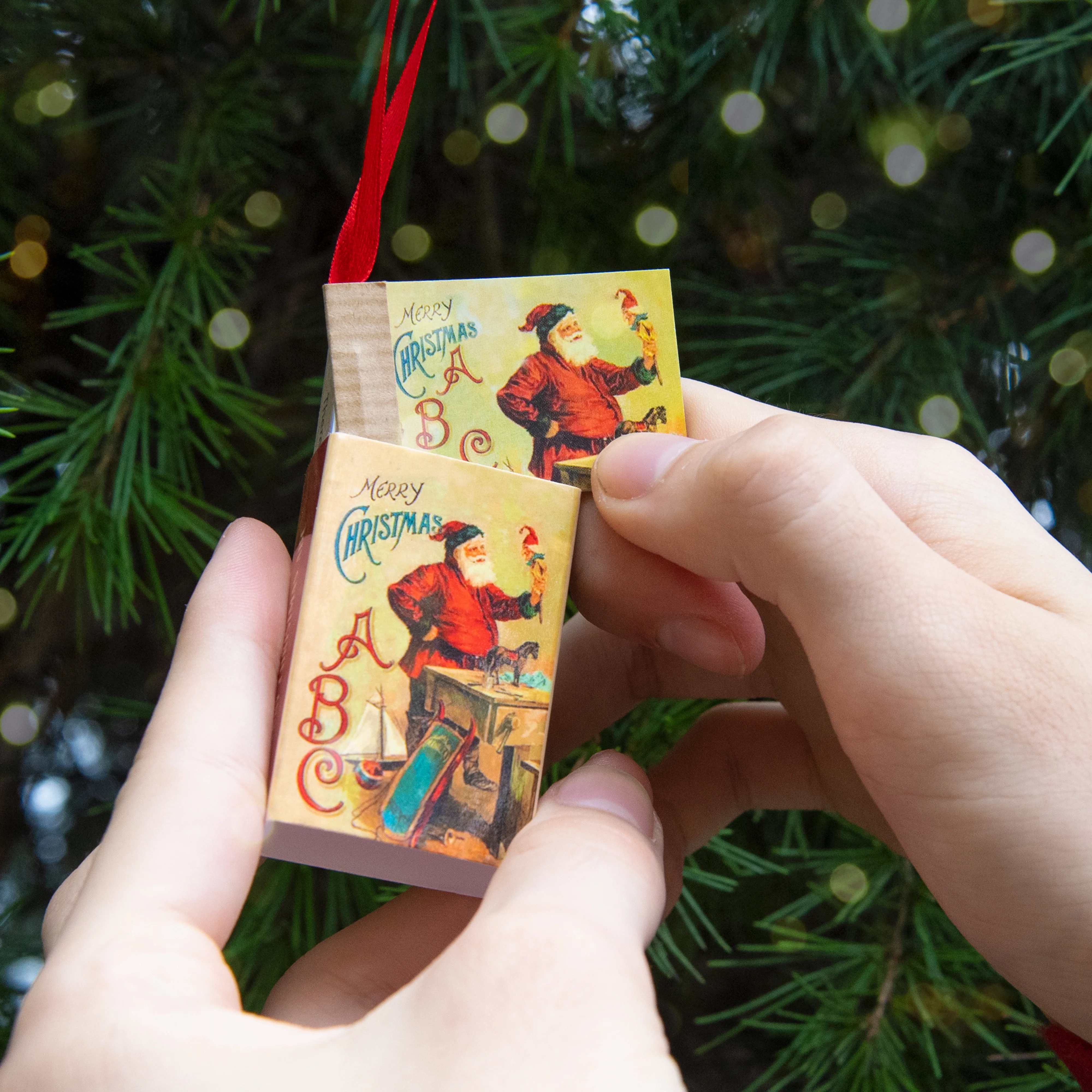 Tree Decoration 'Twas The Night Before Christmas' Victorian Poem - Image 7