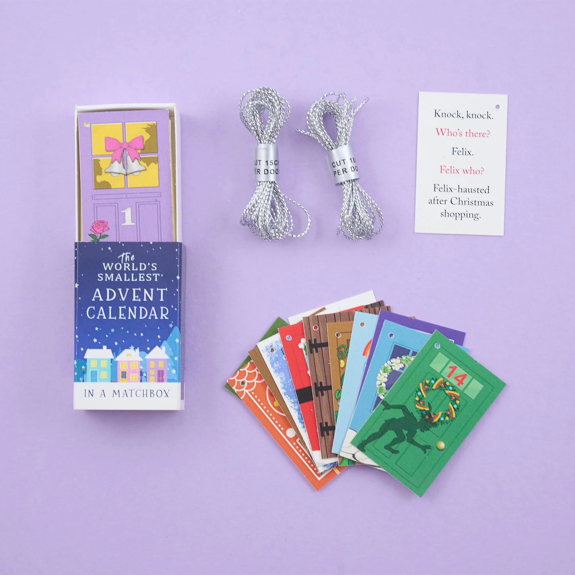 The World's Smallest Advent Calendar In A Matchbox - Image 4