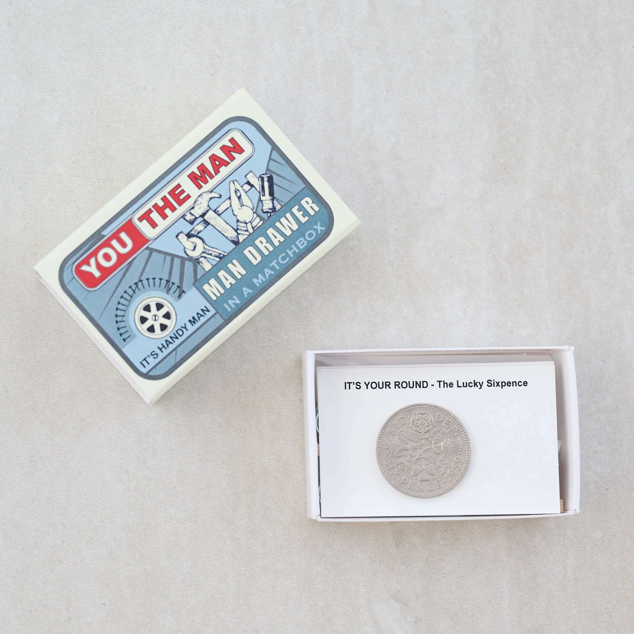 You The Man Novelty Stationary Kit In A Matchbox - Image 4
