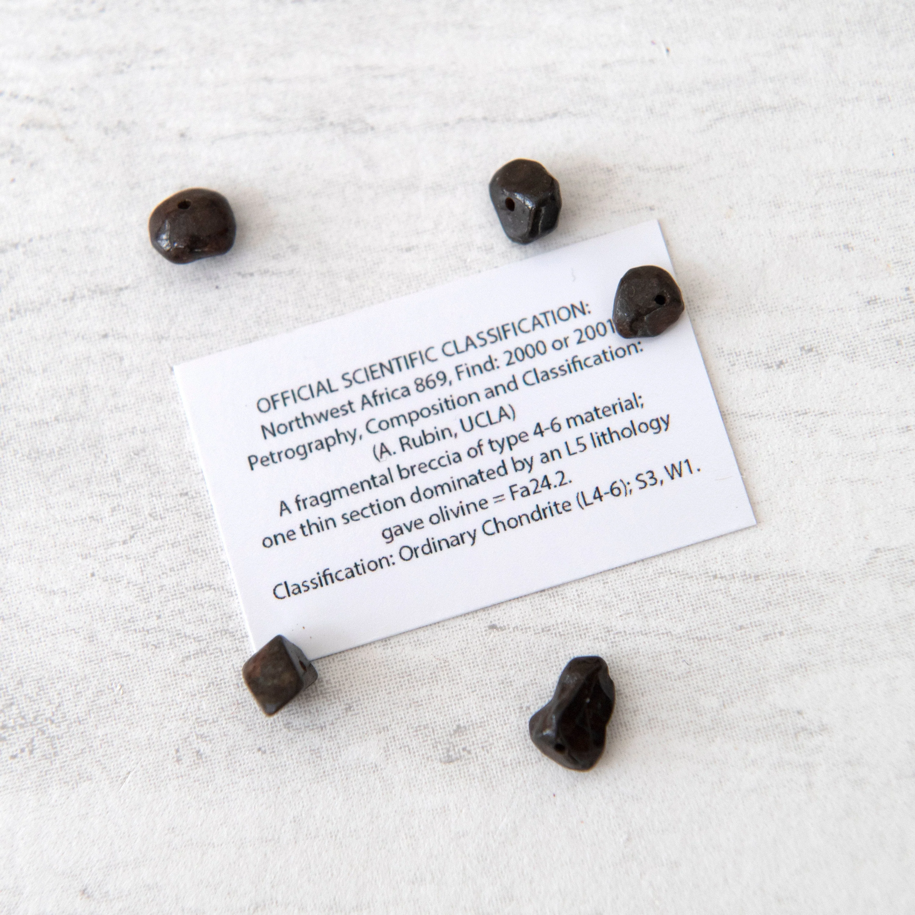 Meteorite With You're A Star Message In A Matchbox - Image 4