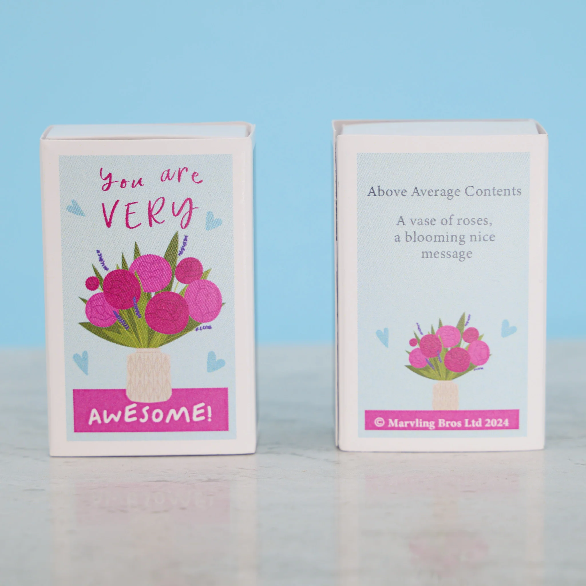 You're Very Awesome paper roses in a vase - Image 3